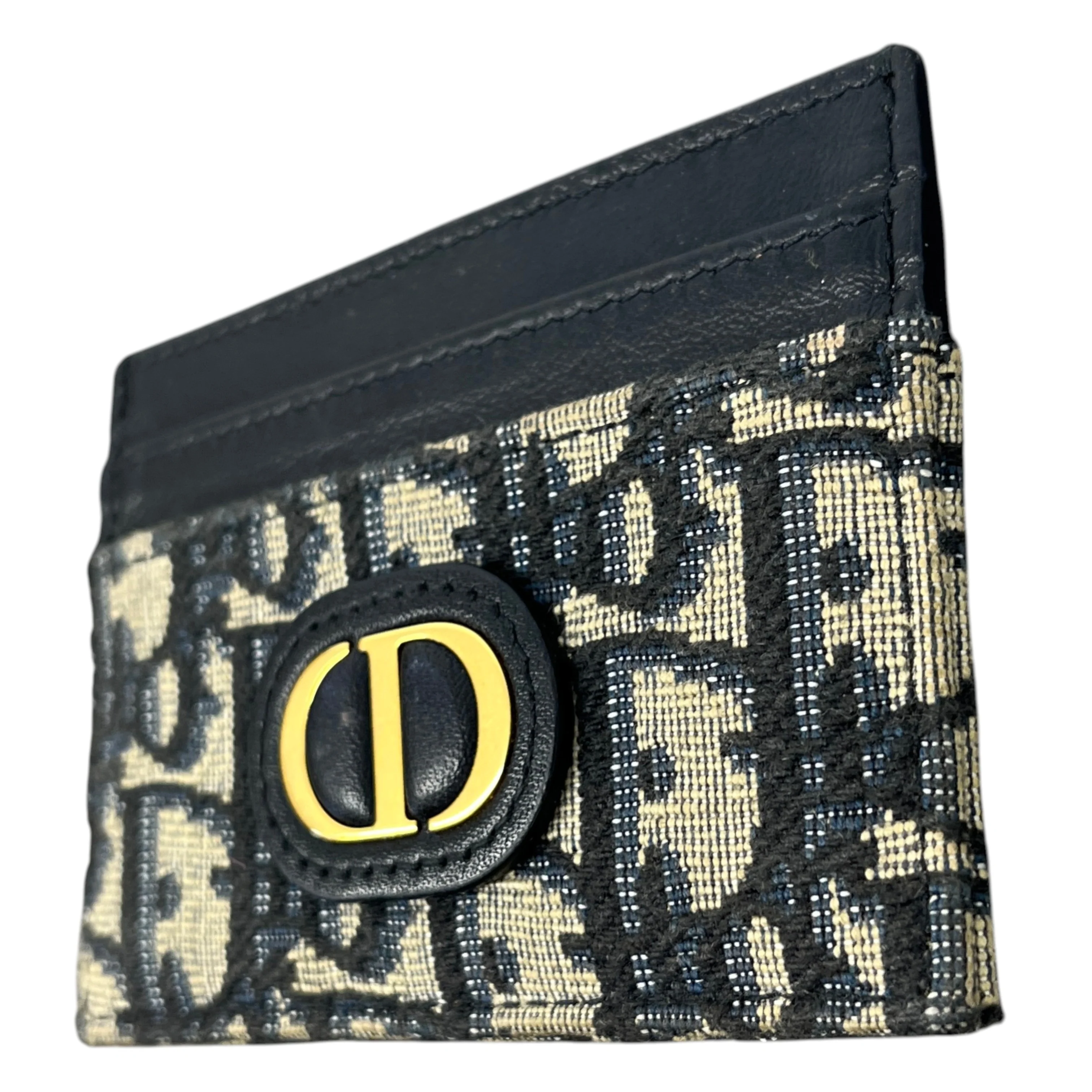 Men's 30 Montaigne Card Holder Navy - Image 4