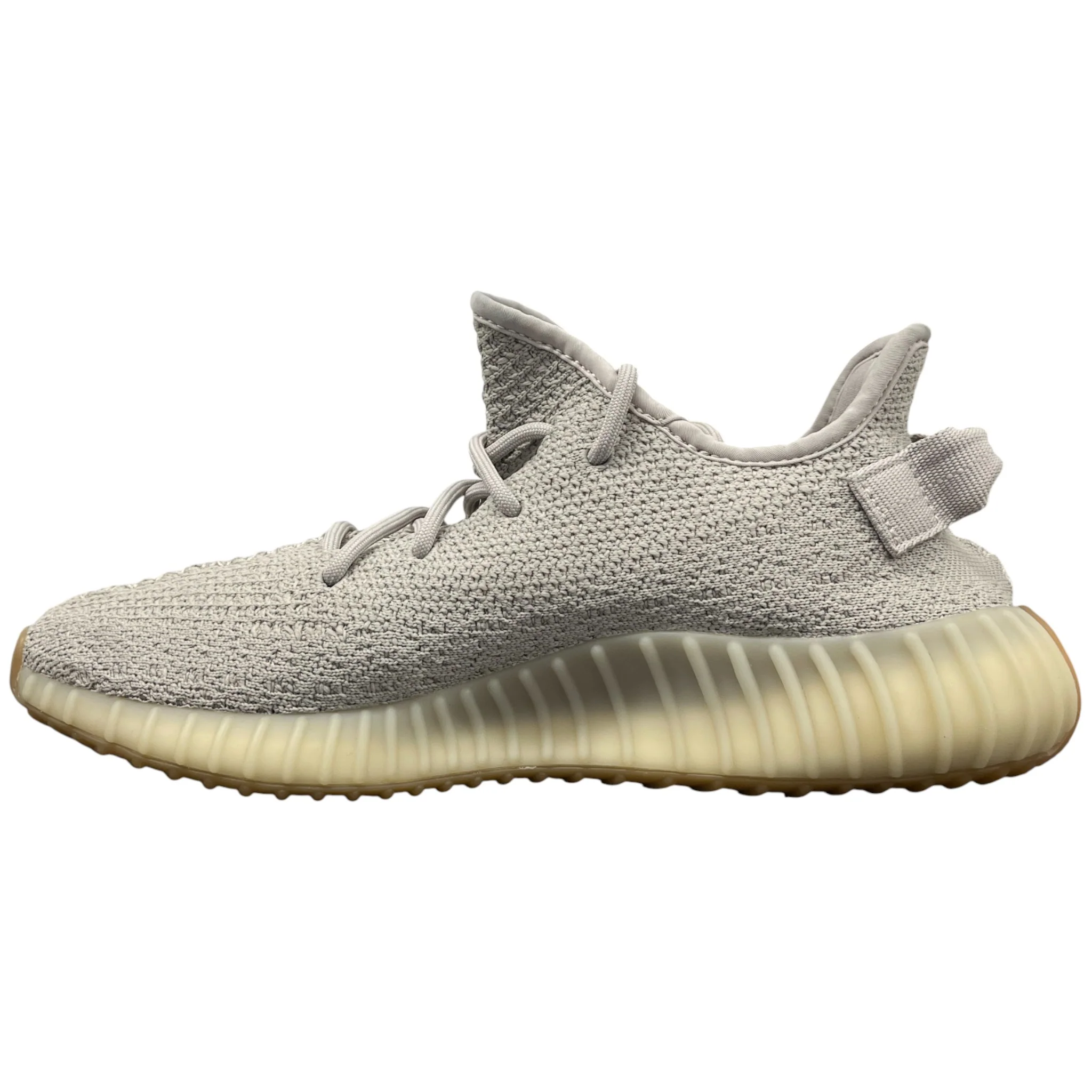 Men's 350 Boost Low Trainers Grey Size EU 42.5 / UK 8.5 - Image 2