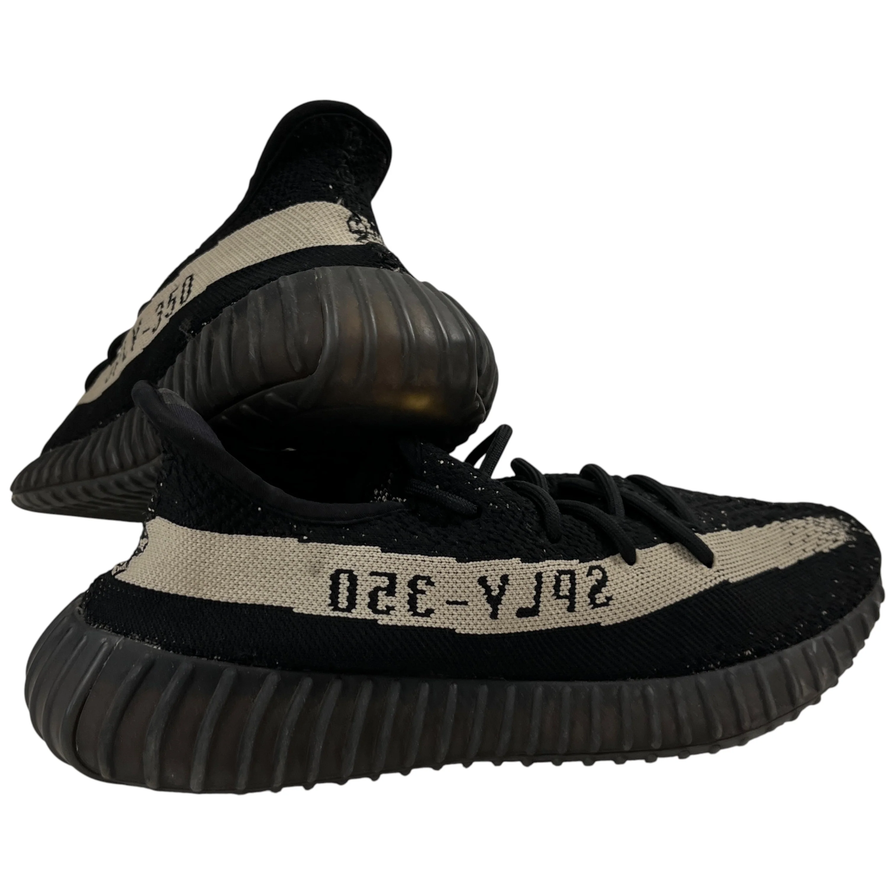Men's 350 V2 Low Trainers Black Size EU 44 / UK 10 - Image 10