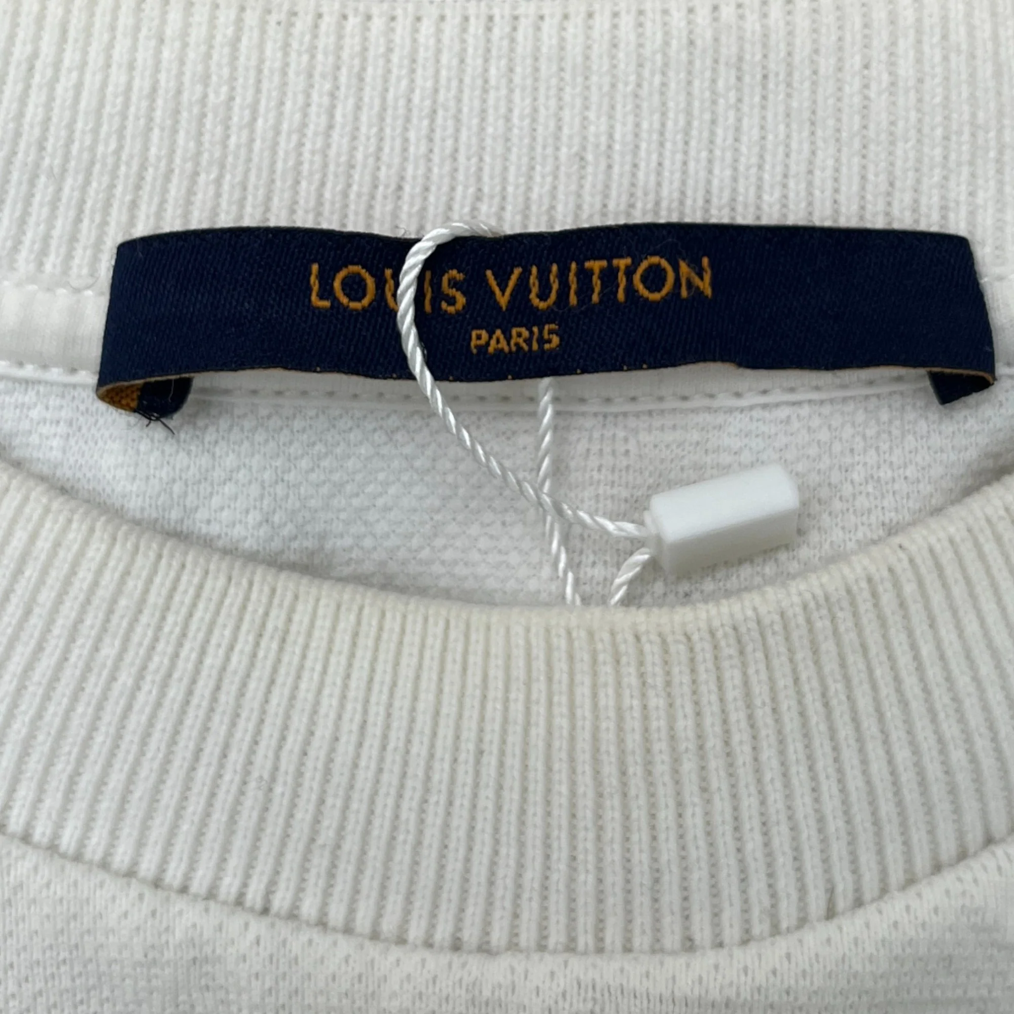 Men's 3D Pocket Monogram T-Shirt White Size XS - Image 5