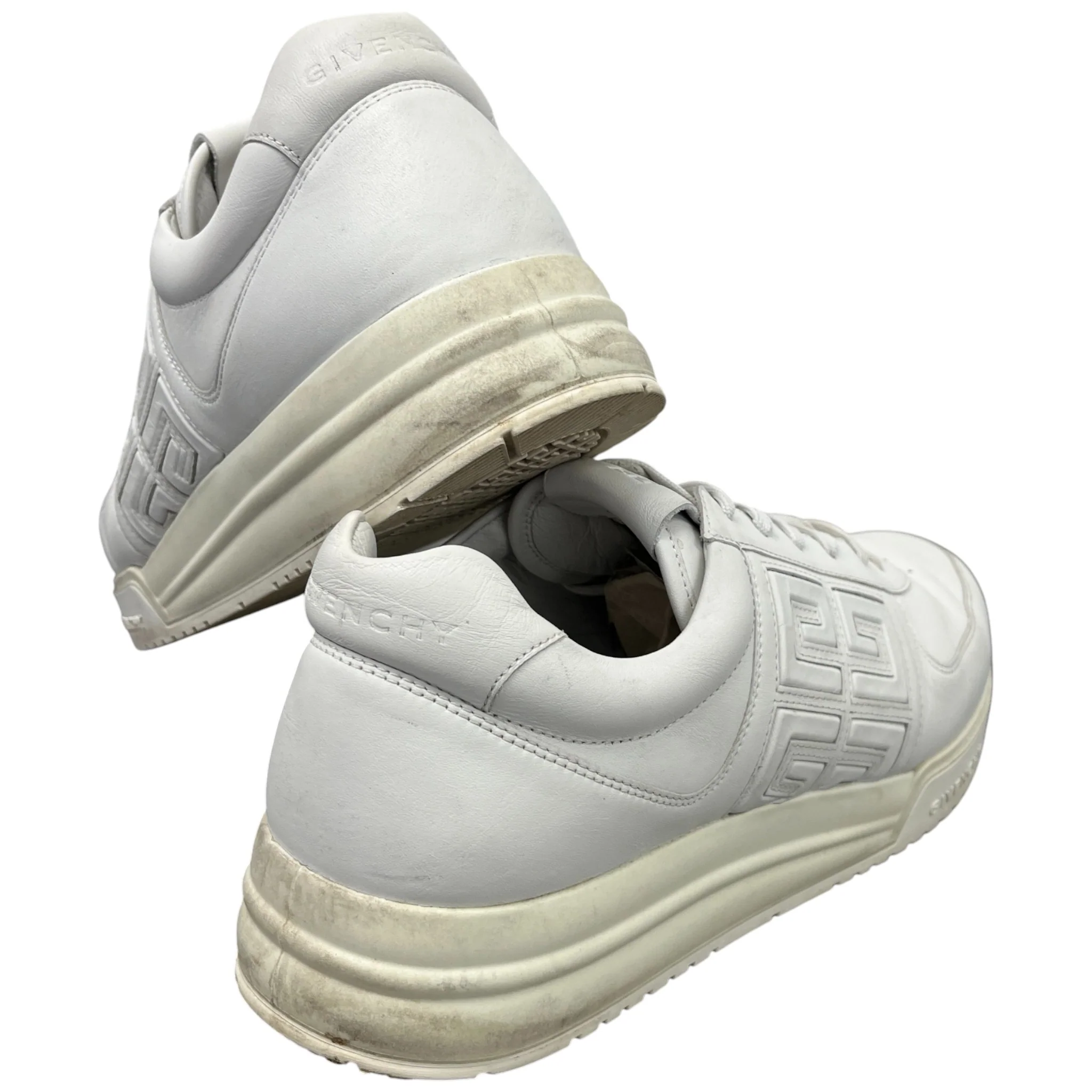 Men's 4G Monogram Low Trainers White Size EU 45 / UK 11 - Image 10