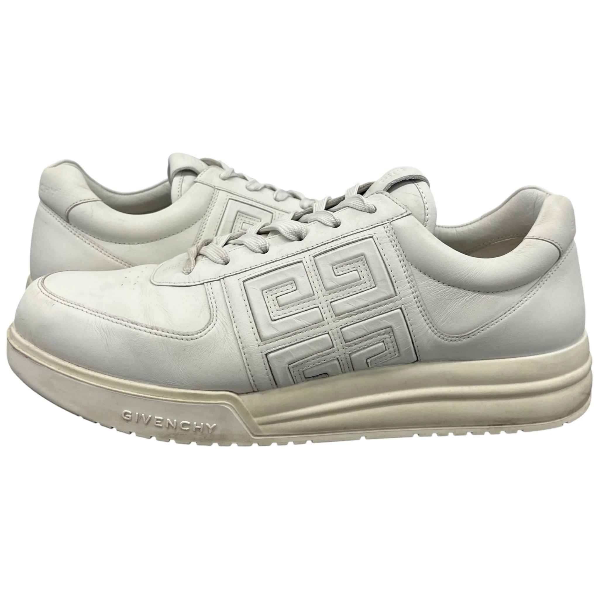 Men's 4G Monogram Low Trainers White Size EU 45 / UK 11 - Image 3