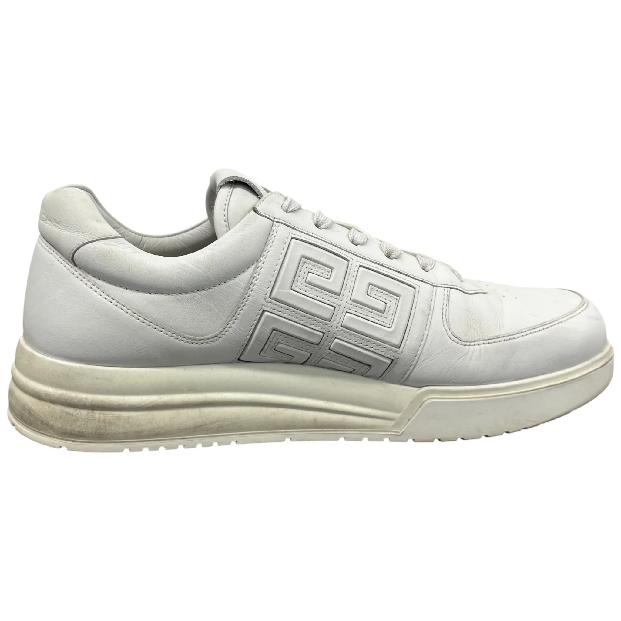 Men's 4G Monogram Low Trainers White Size EU 45 / UK 11 - Image 4