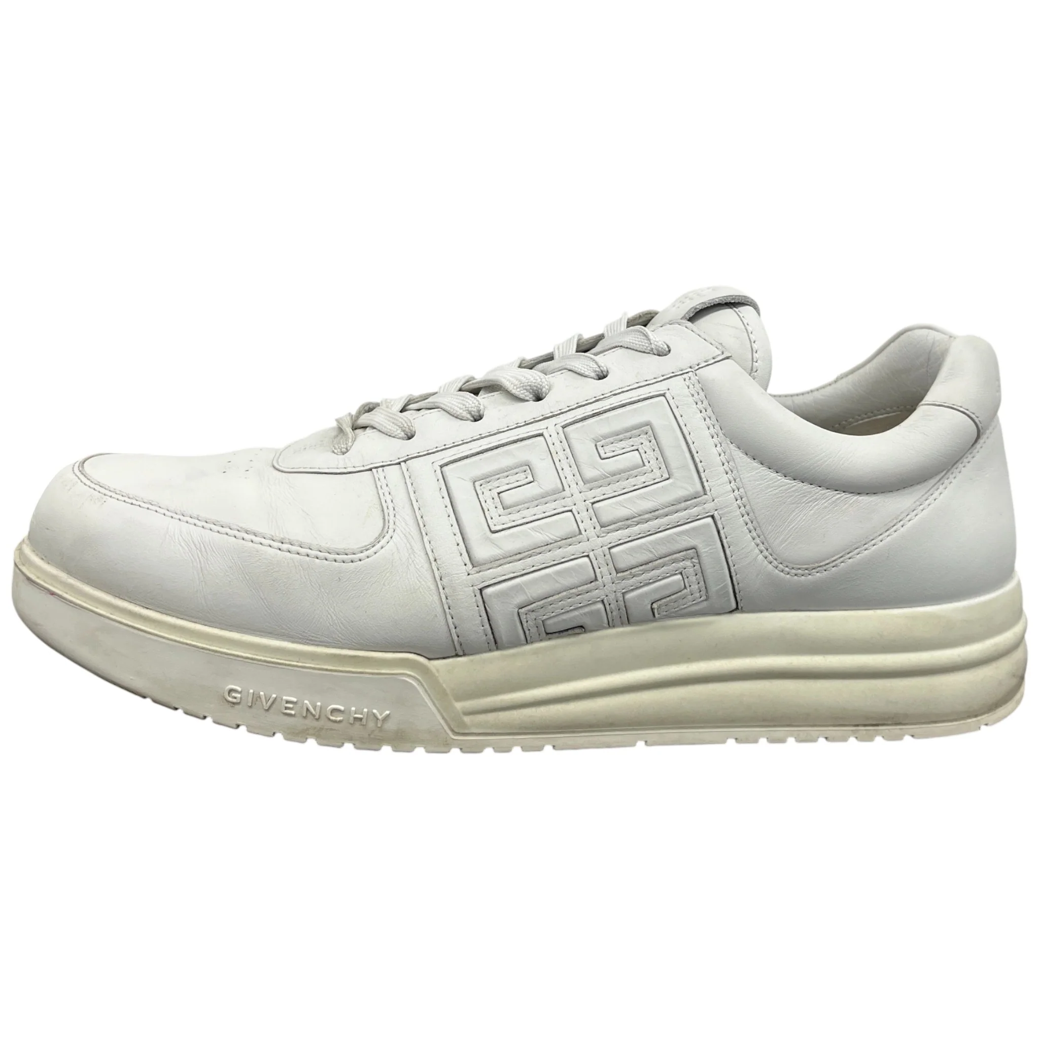 Men's 4G Monogram Low Trainers White Size EU 45 / UK 11 - Image 5