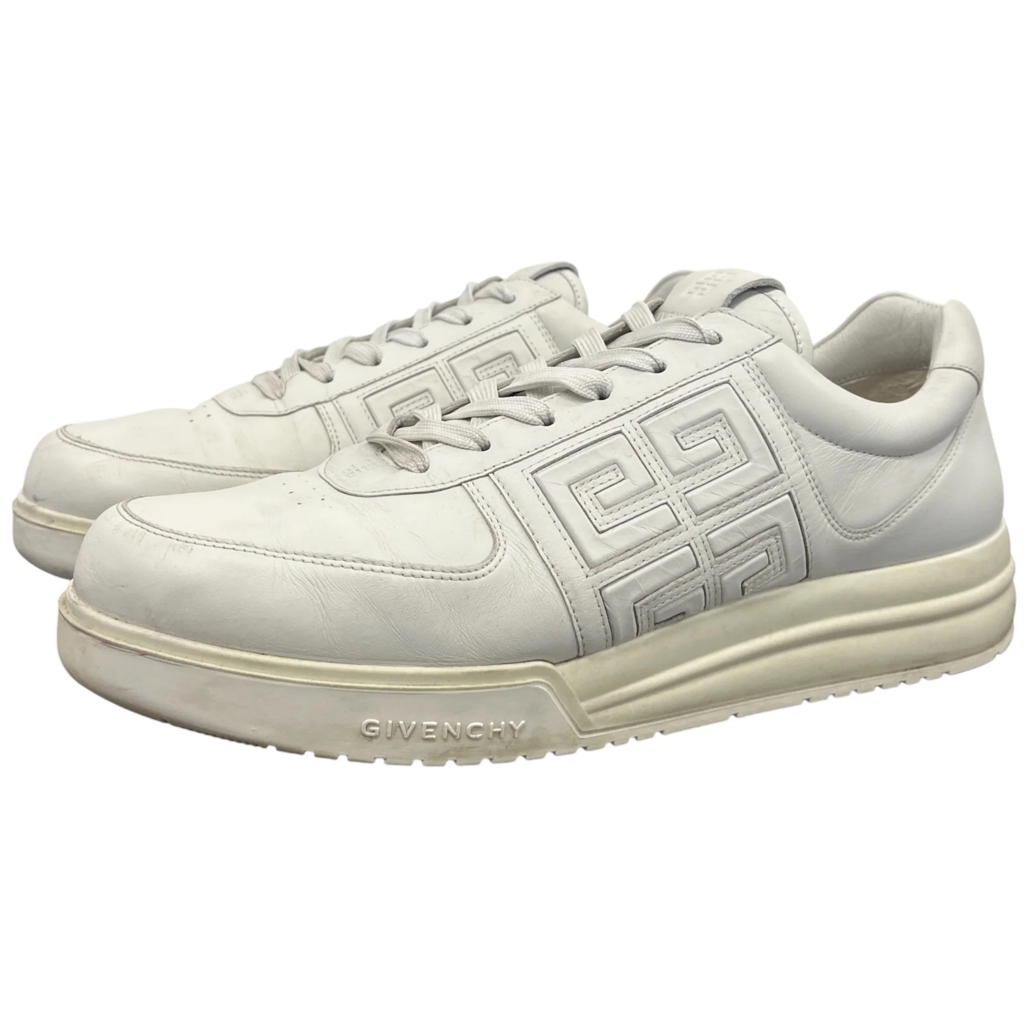 Men's 4G Monogram Low Trainers White Size EU 45 / UK 11 - Image 8
