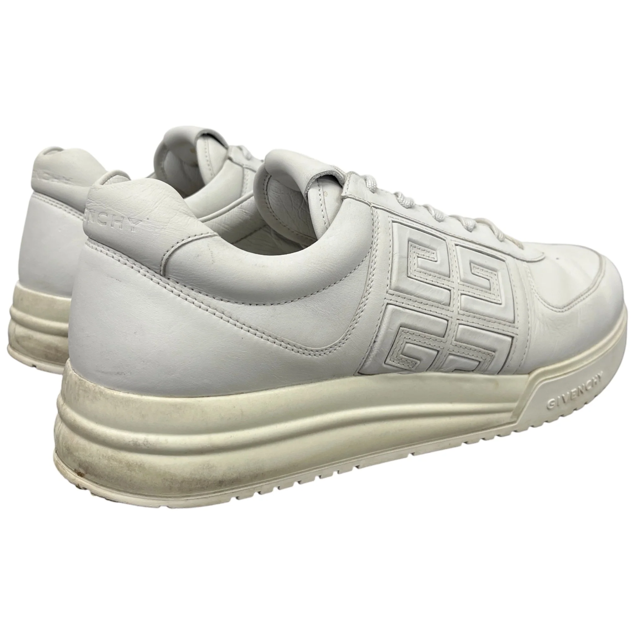 Men's 4G Monogram Low Trainers White Size EU 45 / UK 11 - Image 9