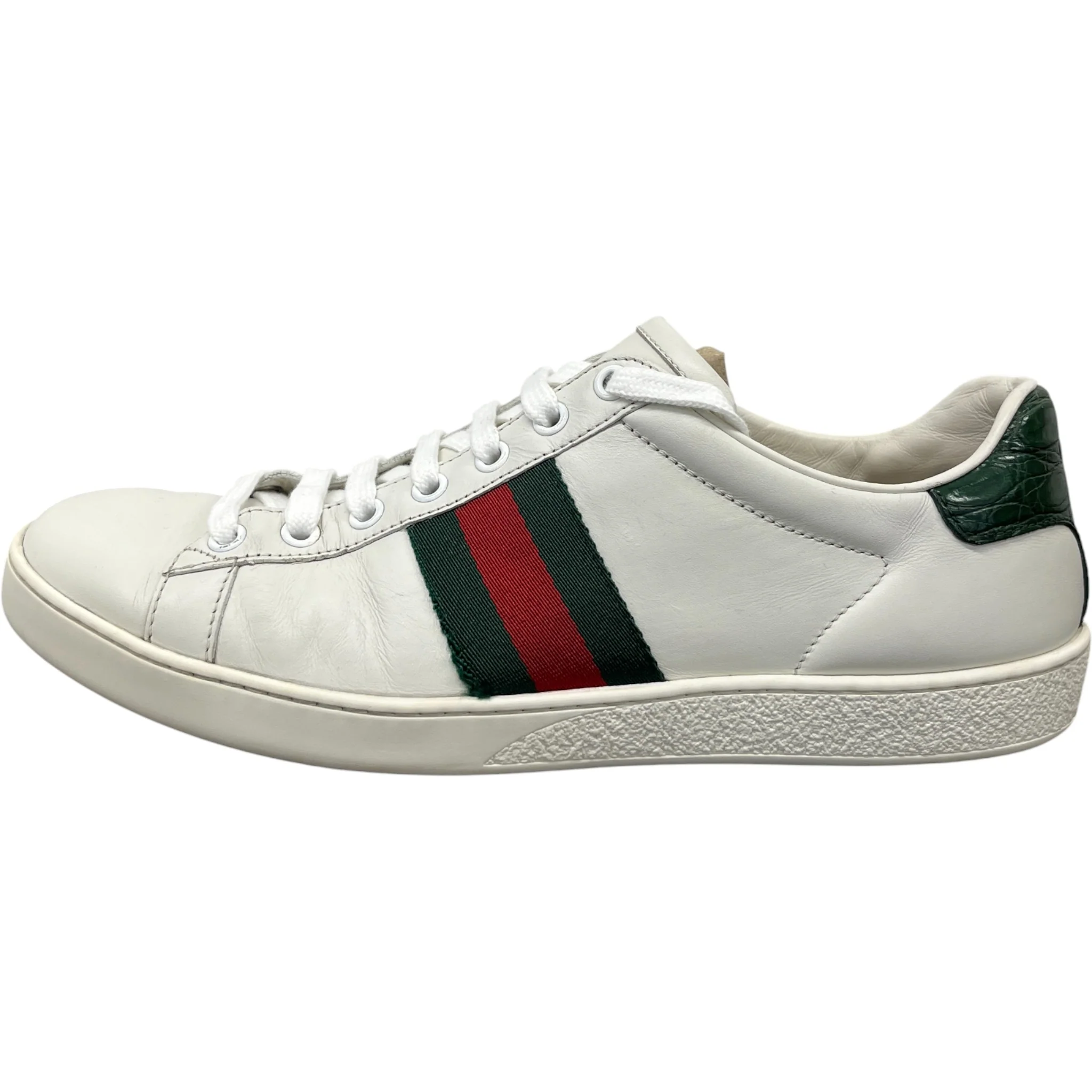 Men's Ace Low Trainers White Size EU 40 / UK 6 - Image 5