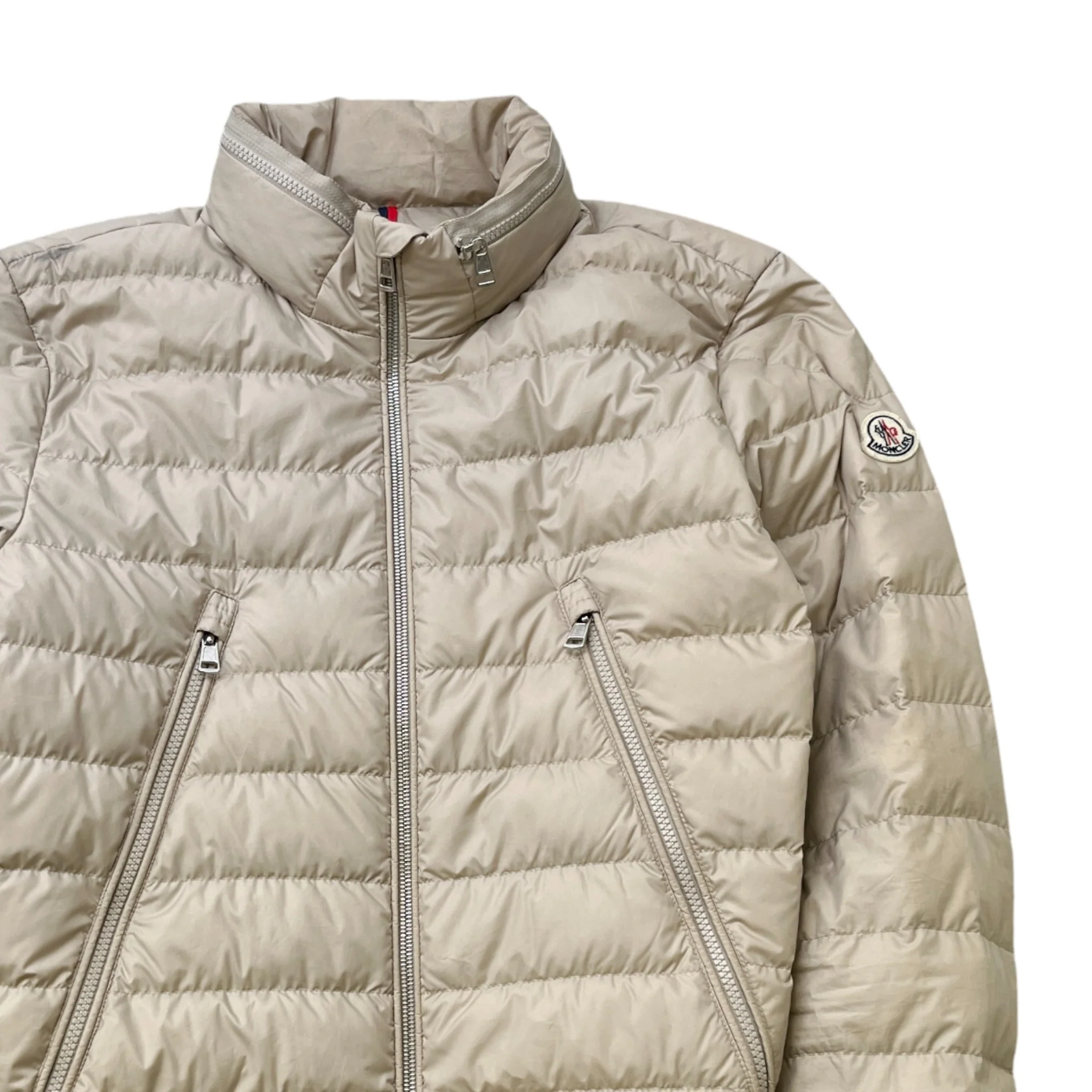 Men's Alfit Down Jacket Beige Size 2 / M - Image 3