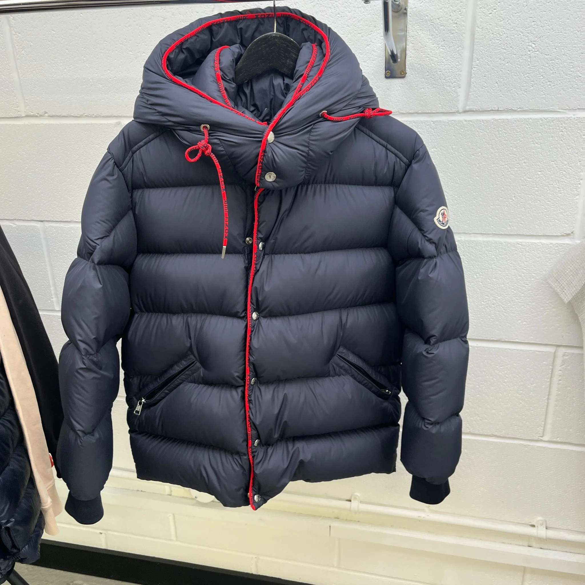 Men's Amarante Down Jacket Navy Size 1 / S - Image 8