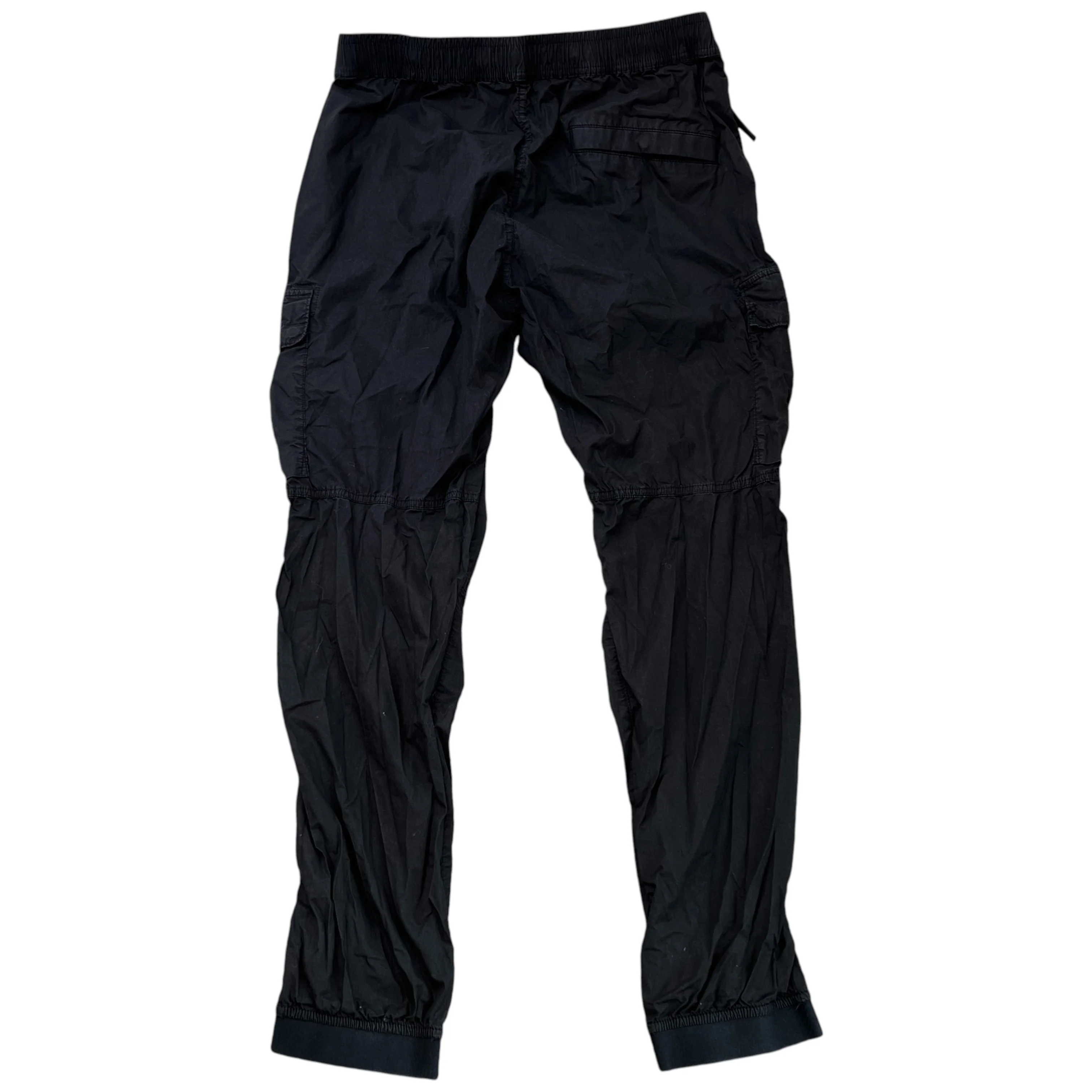 Men's Applique Logo Cargos Black Size Waist 32" - Image 2