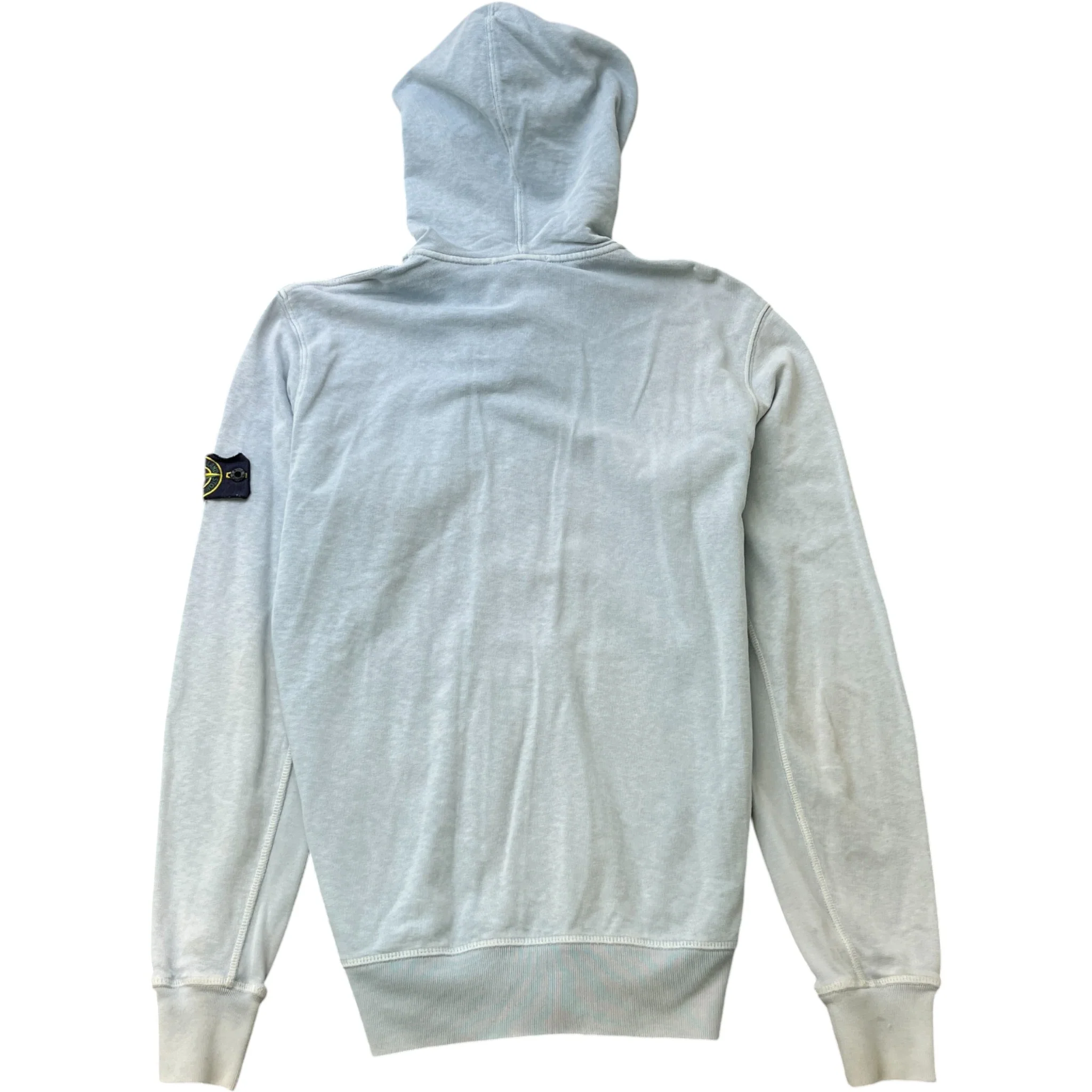 Men's Applique Logo Hoodie Blue Size XXL - Image 2