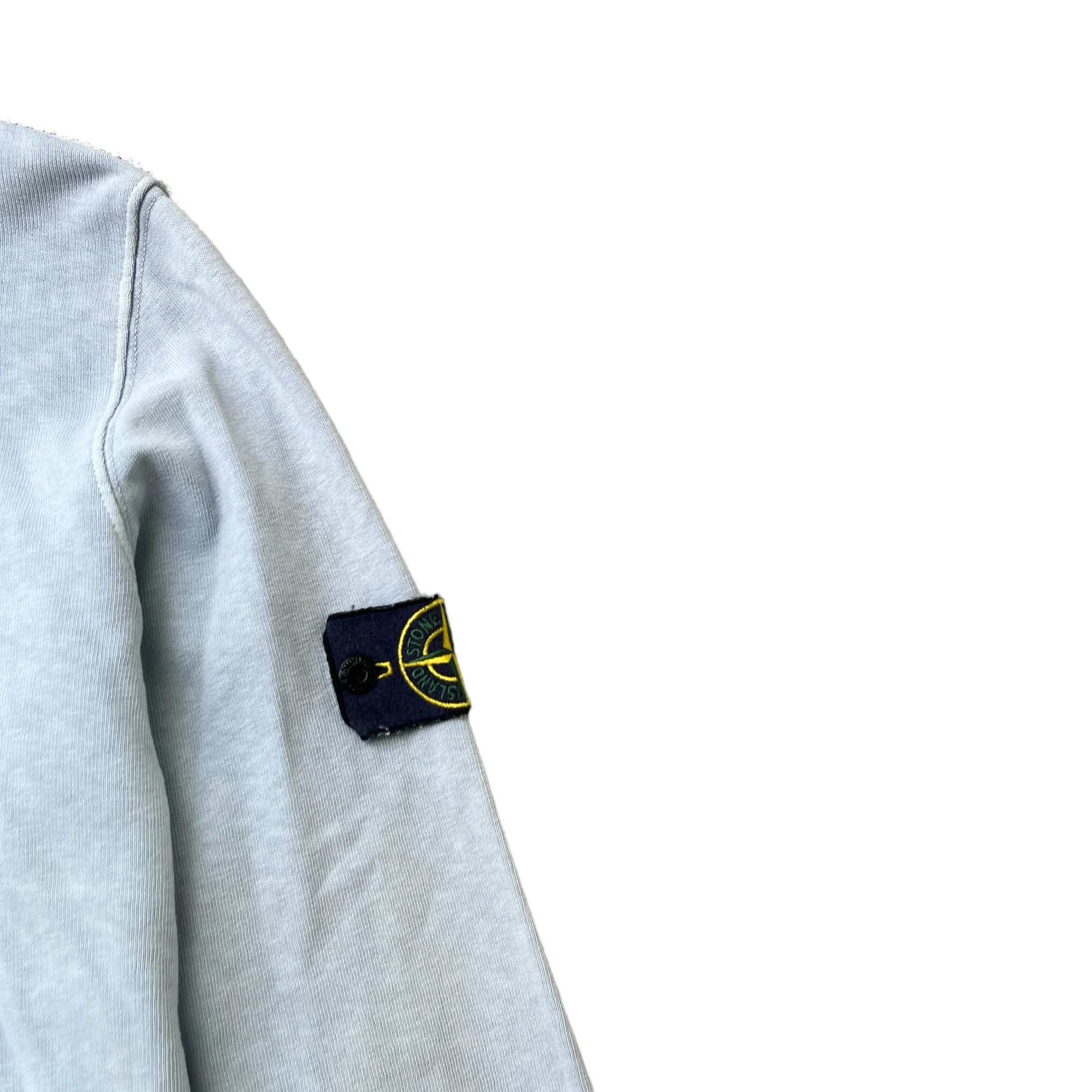 Men's Applique Logo Hoodie Blue Size XXL - Image 5