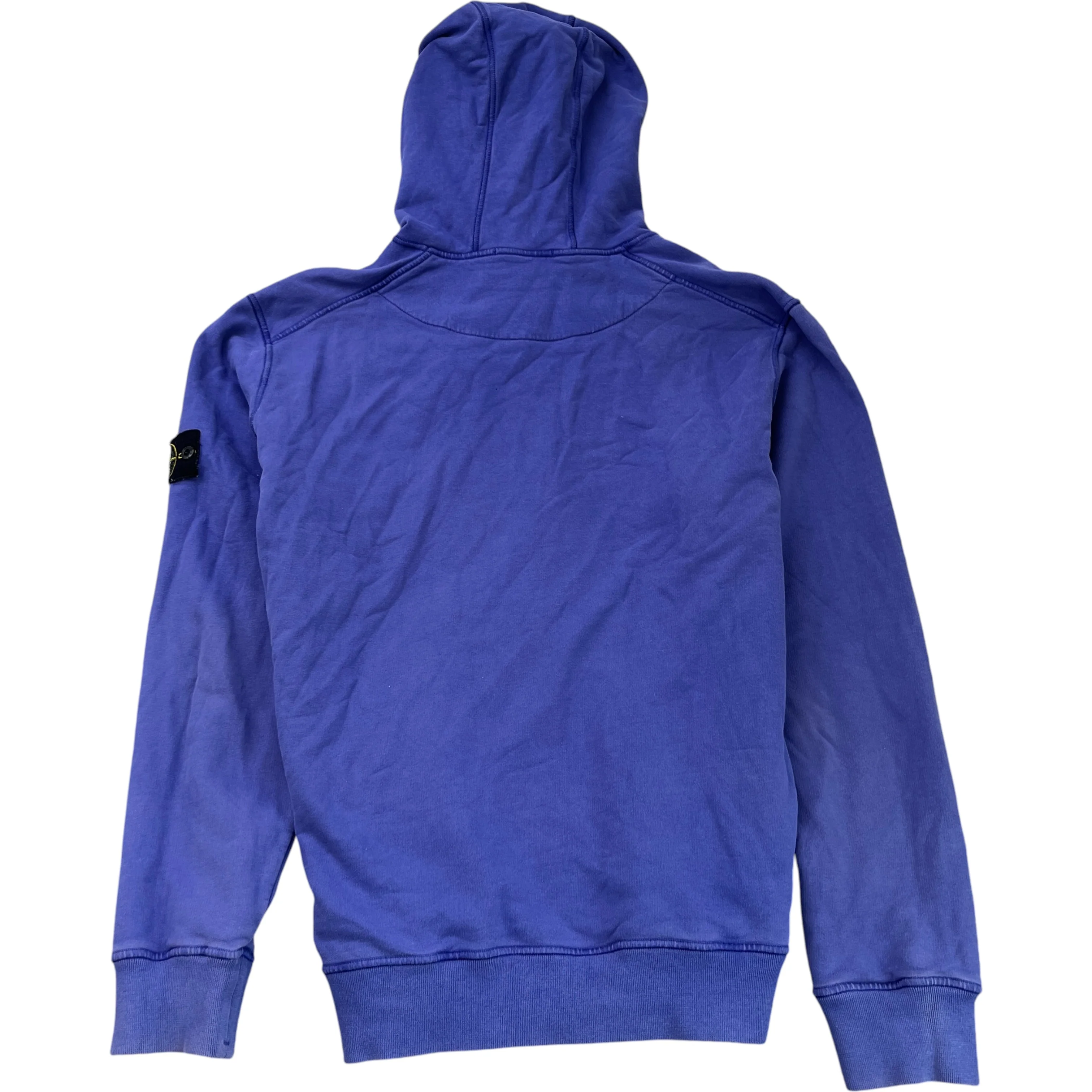 Men's Applique Logo Hoodie Blue Size XXL - Image 2