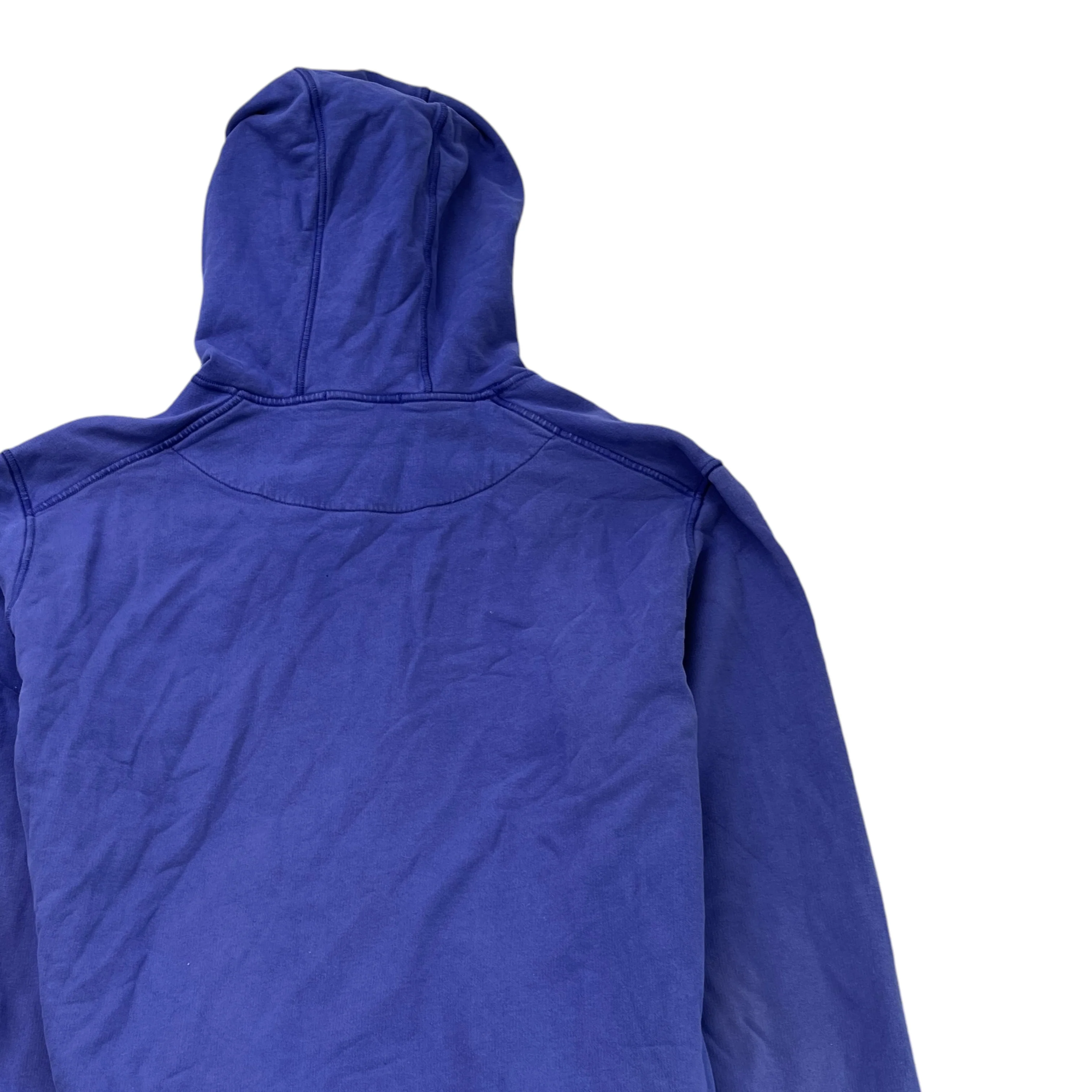 Men's Applique Logo Hoodie Blue Size XXL - Image 4