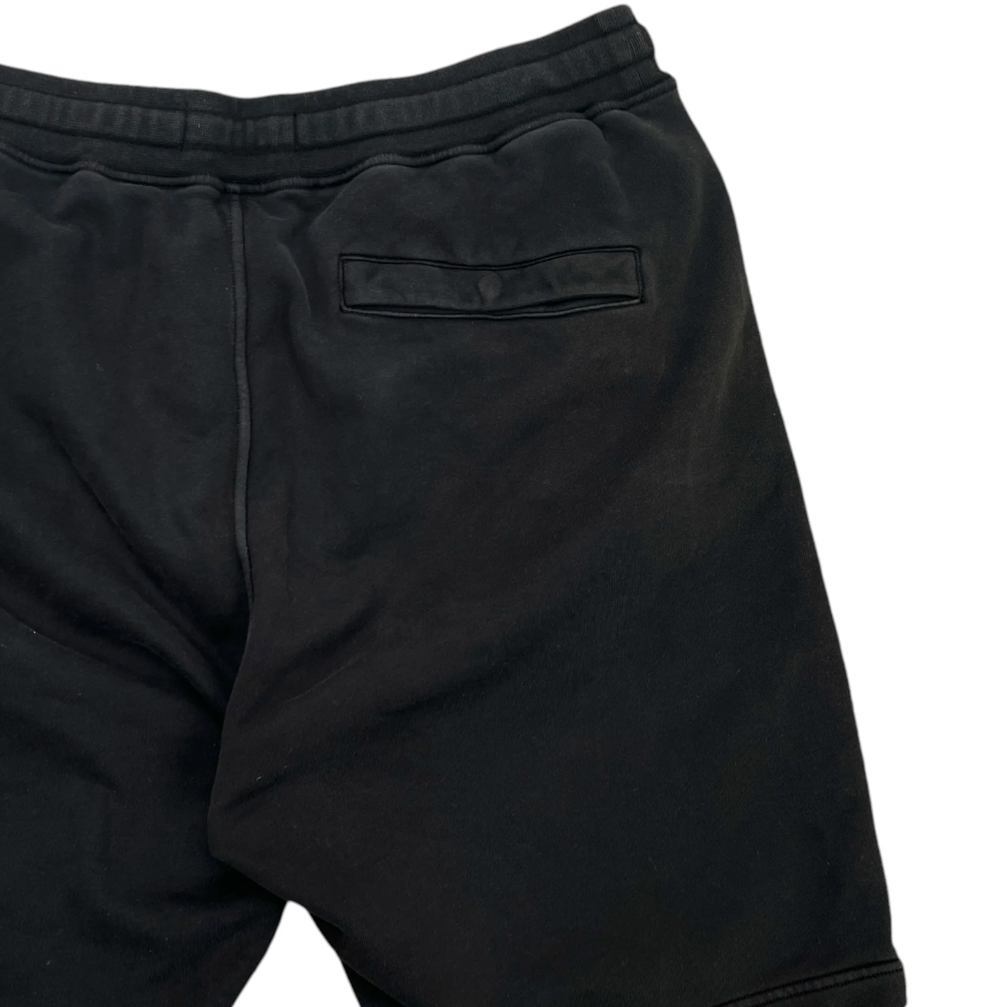 Men's Applique Logo Shorts Black Size L - Image 4