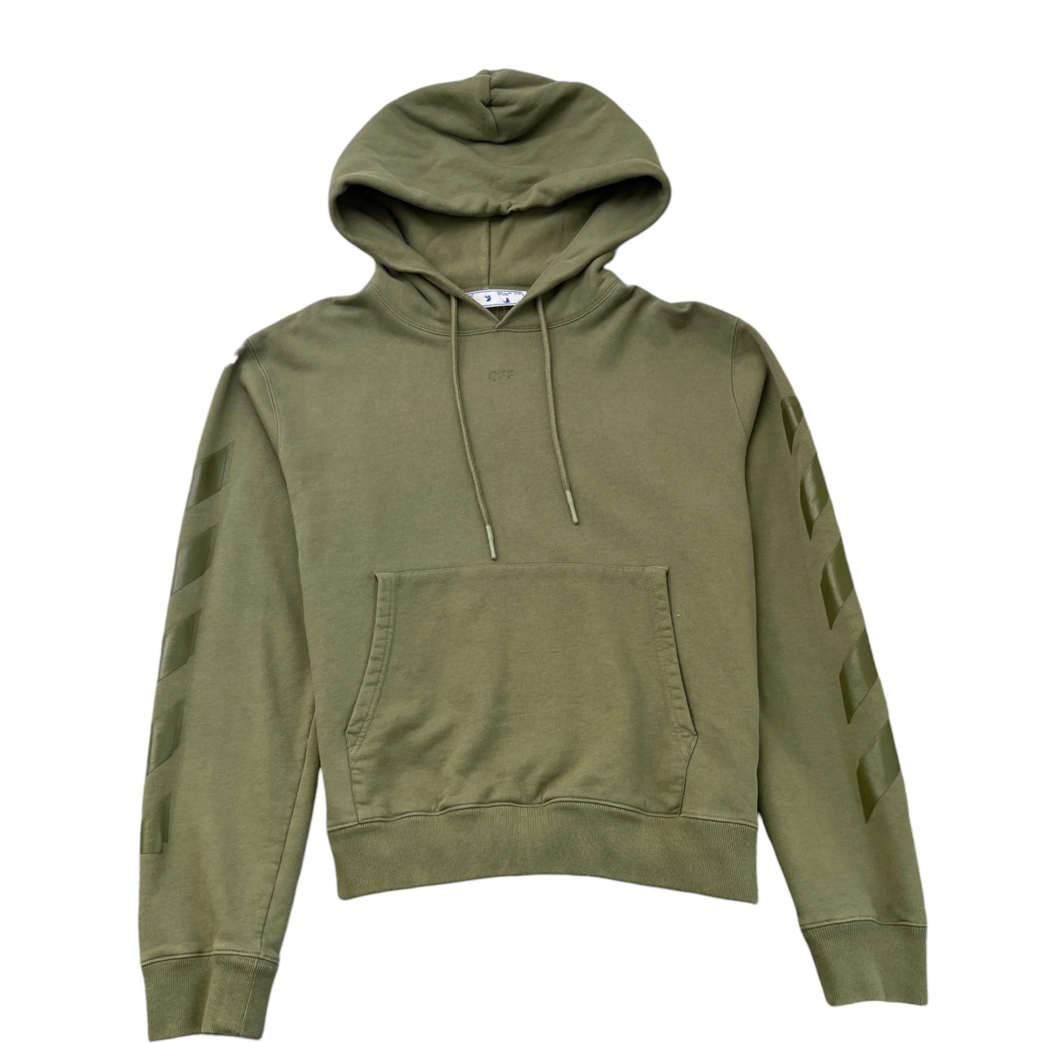 Men's Arrow Logo Hoodie Green Size XXL
