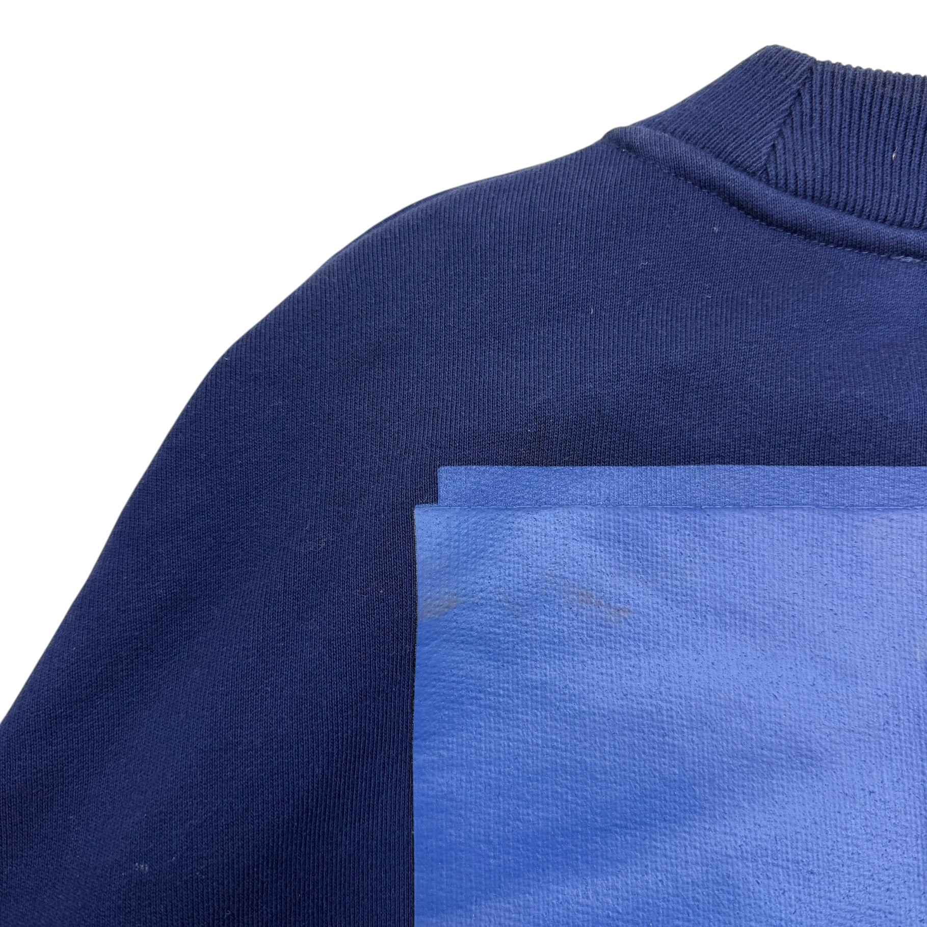 Men's Arrow Logo Jumper Navy Size S - Image 9