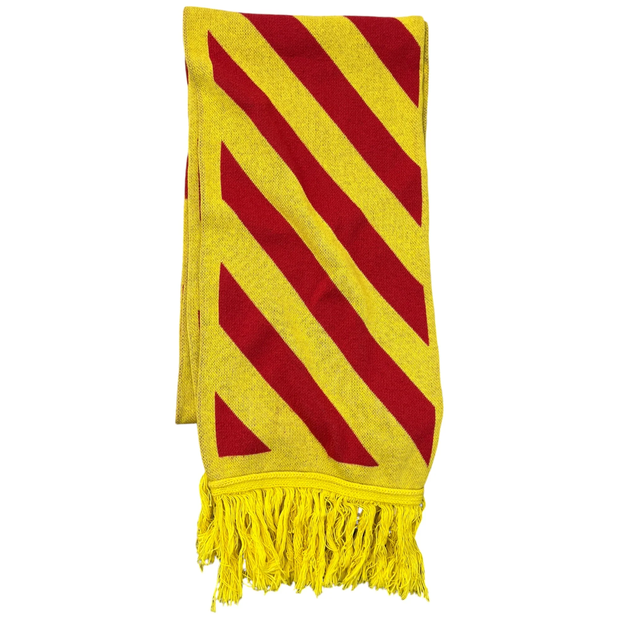 Men's Arrow Logo Scarf Yellow - Image 4