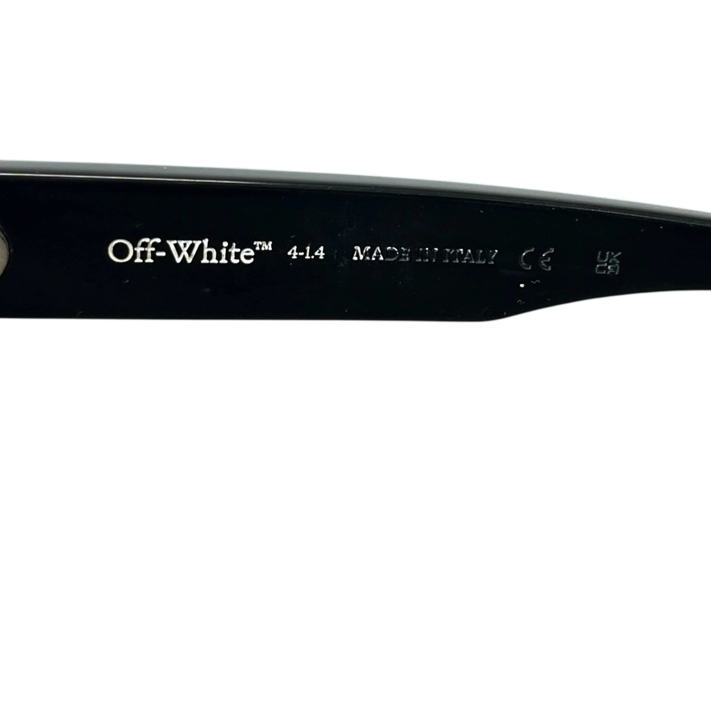 Men's Arrow Logo Sunglasses Black - Image 8