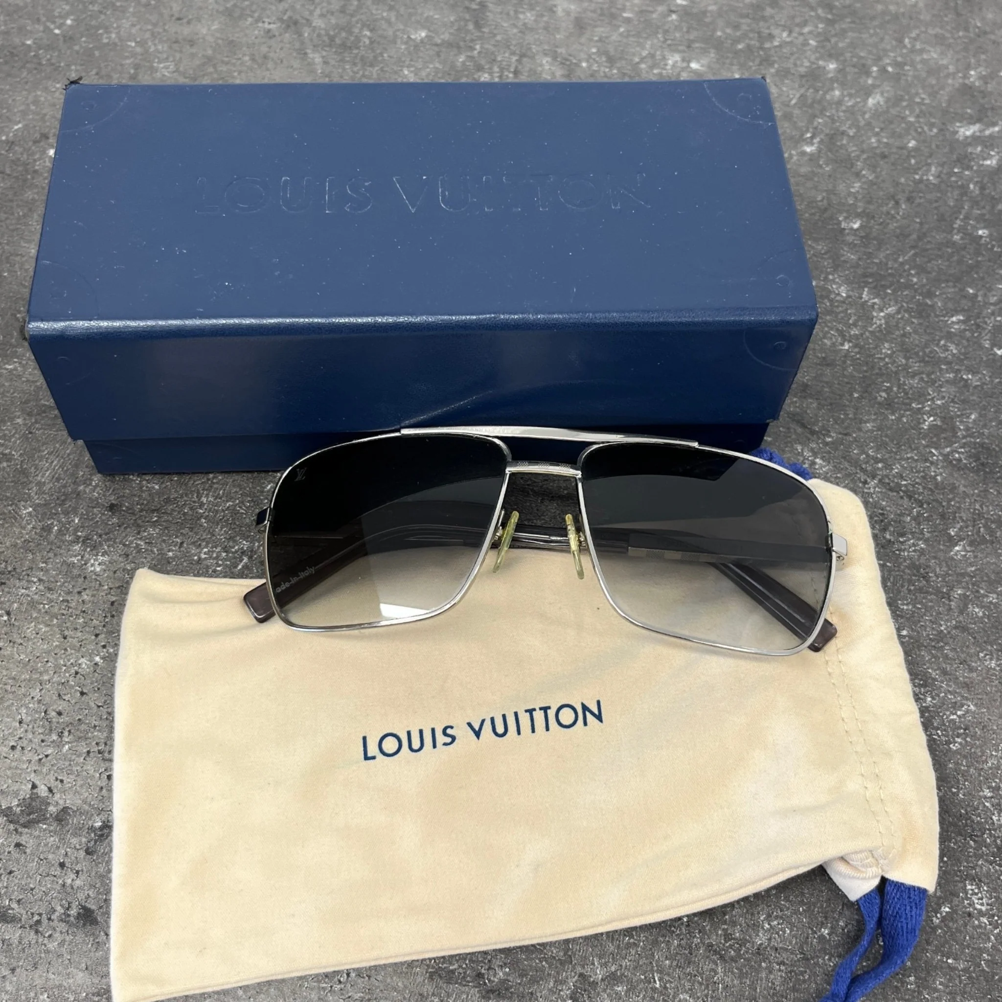 Men's Attitude Z0260U Sunglasses Silver - Image 9