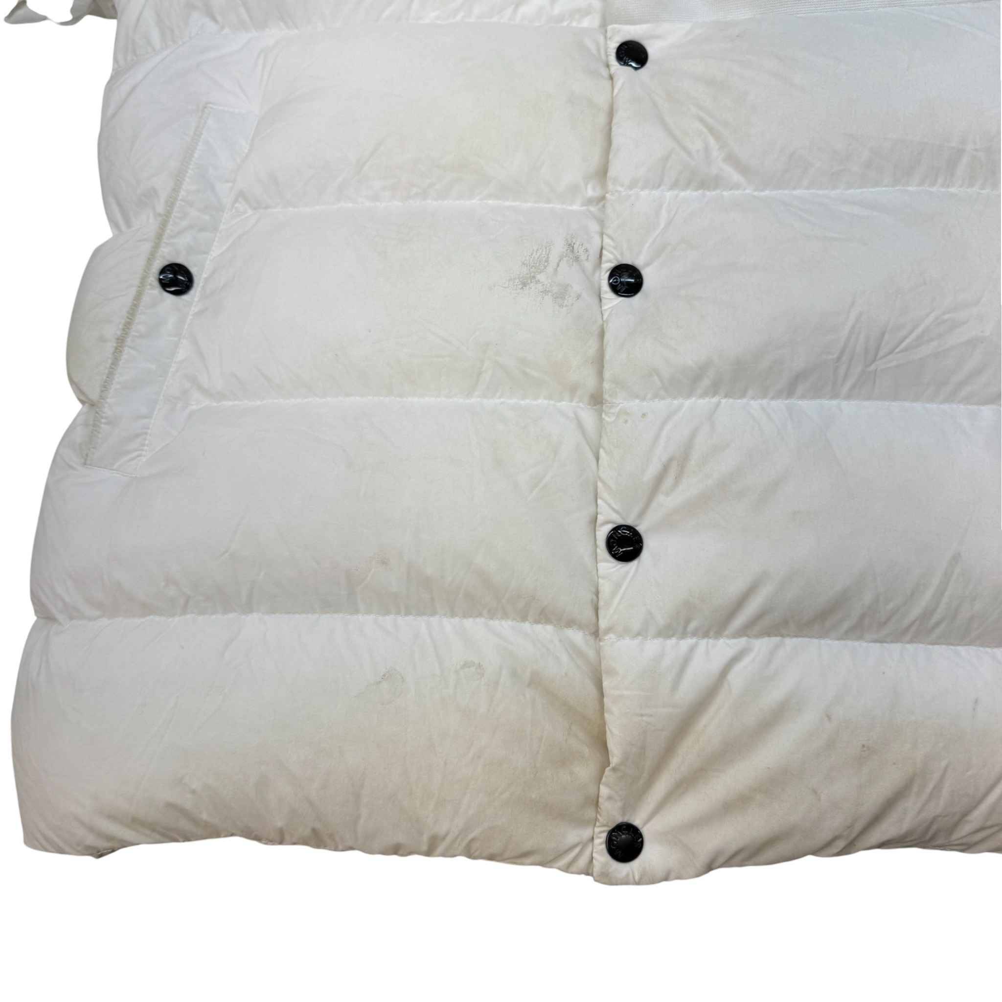 Men's Aubrac Down Jacket White Size 4 / XL - Image 8