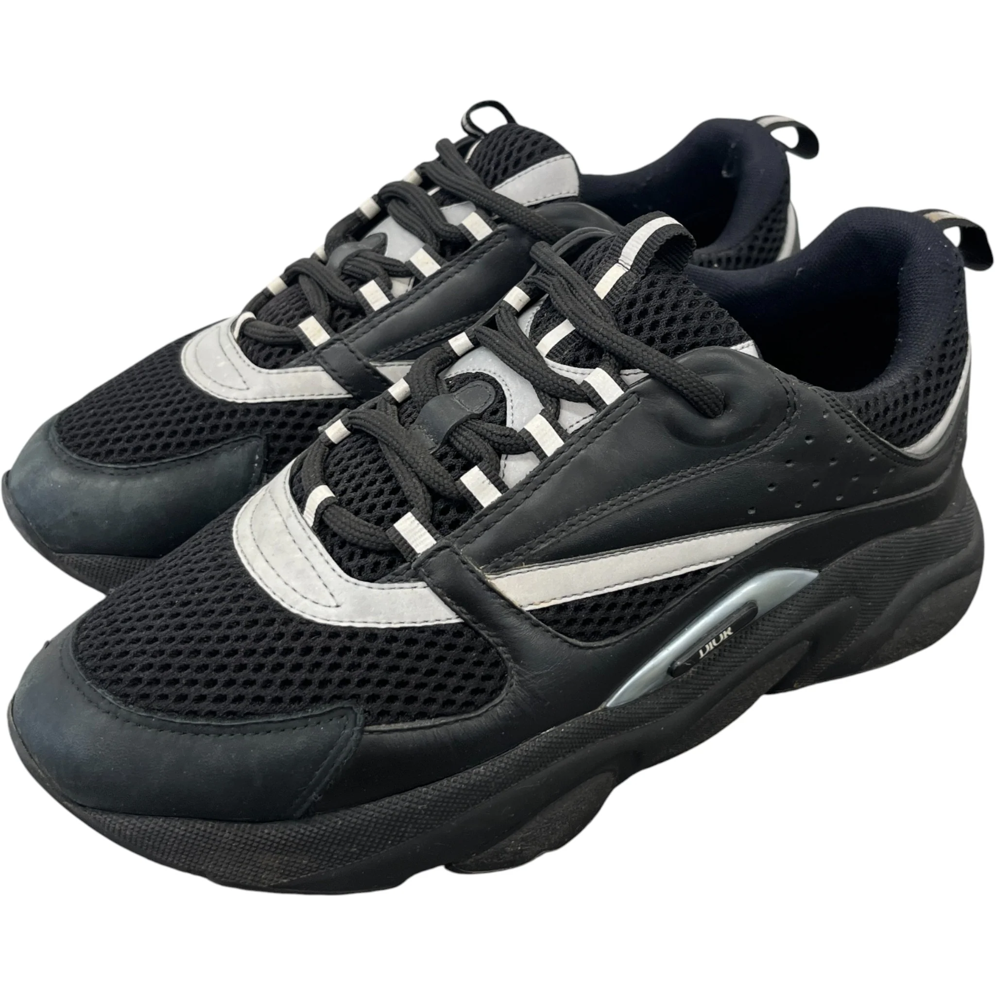 Men's B22 Low Trainers Black Size EU 42 / UK 8 - Image 9