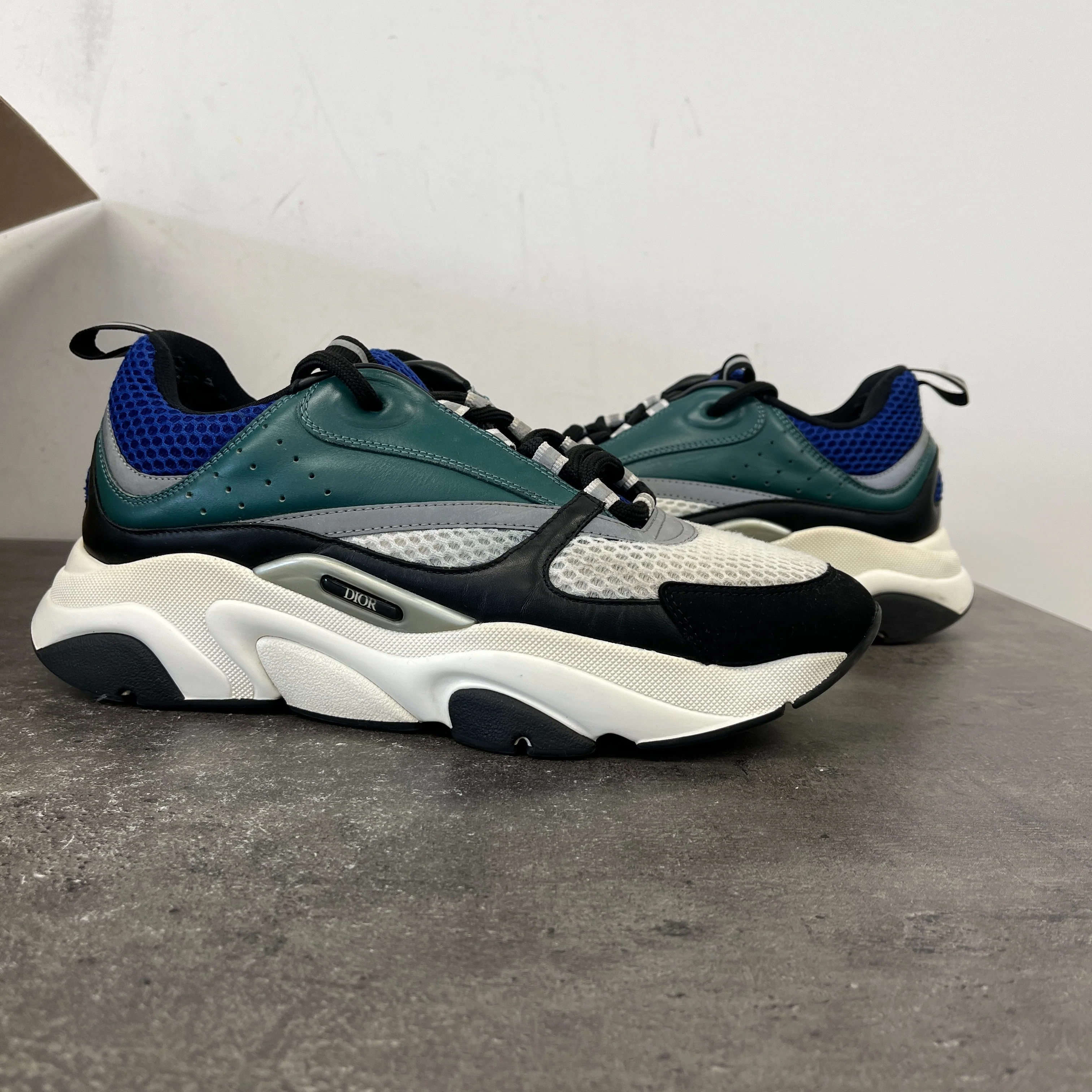 Men's B22 Low Trainers Blue Size EU 43.5 / UK 9.5 - Image 12
