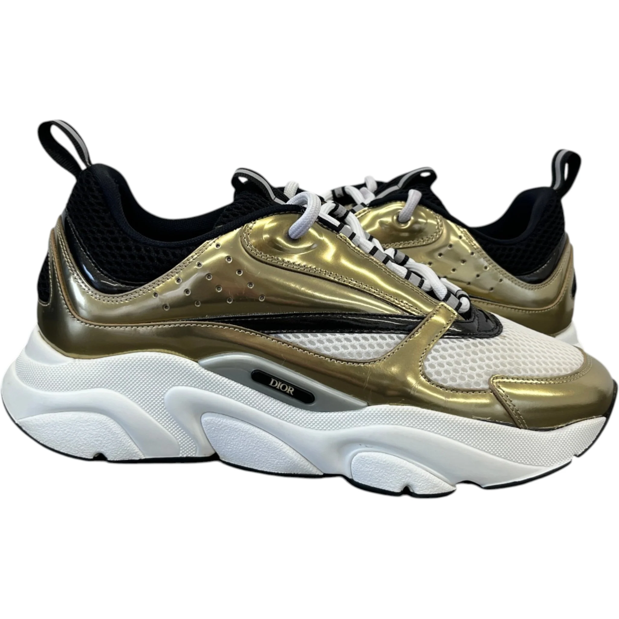 Men's B22 Low Trainers Gold Size EU 43 / UK 9 - Image 3