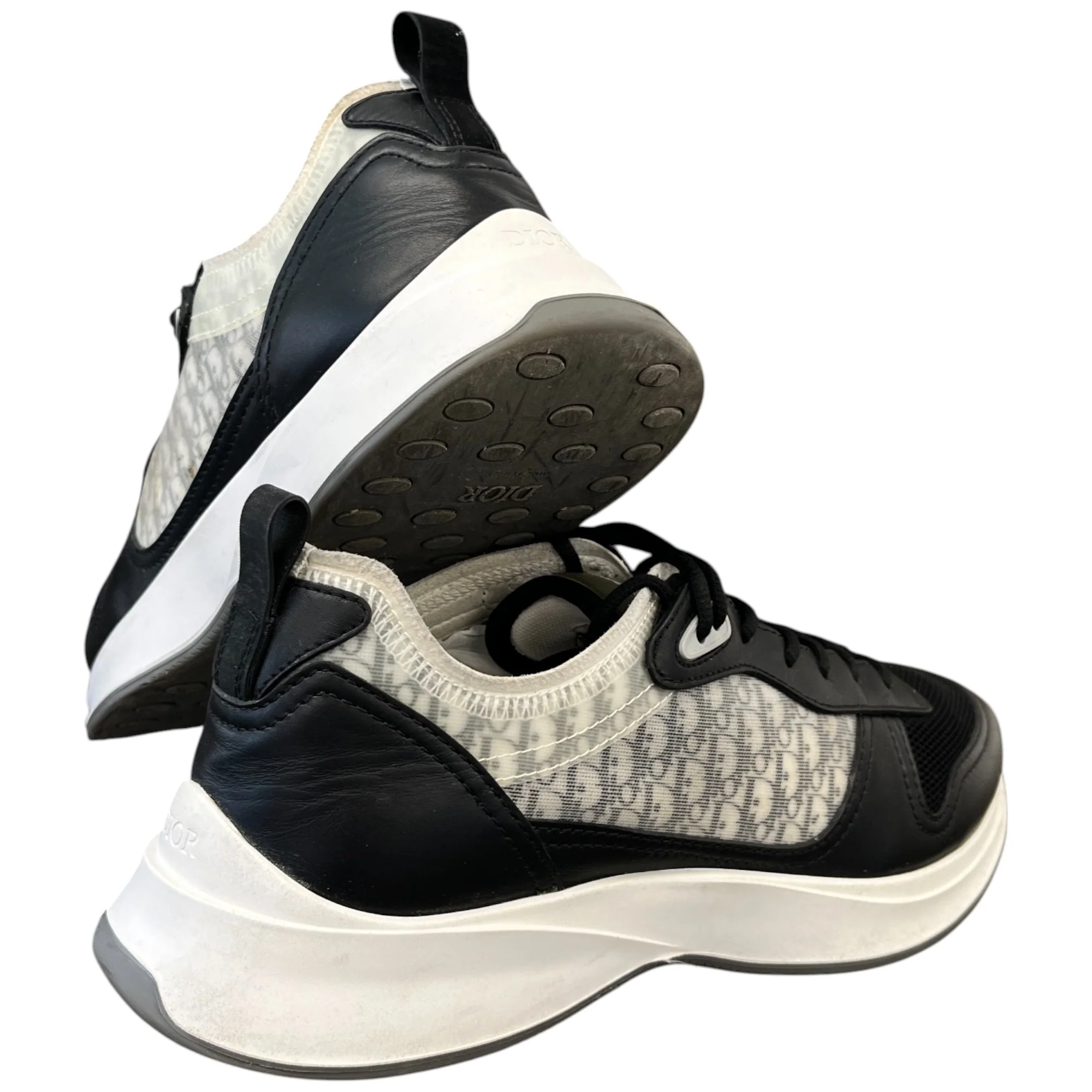 Men's B25 Runner Low Trainers Black Size EU 41.5 / UK 7.5 - Image 10