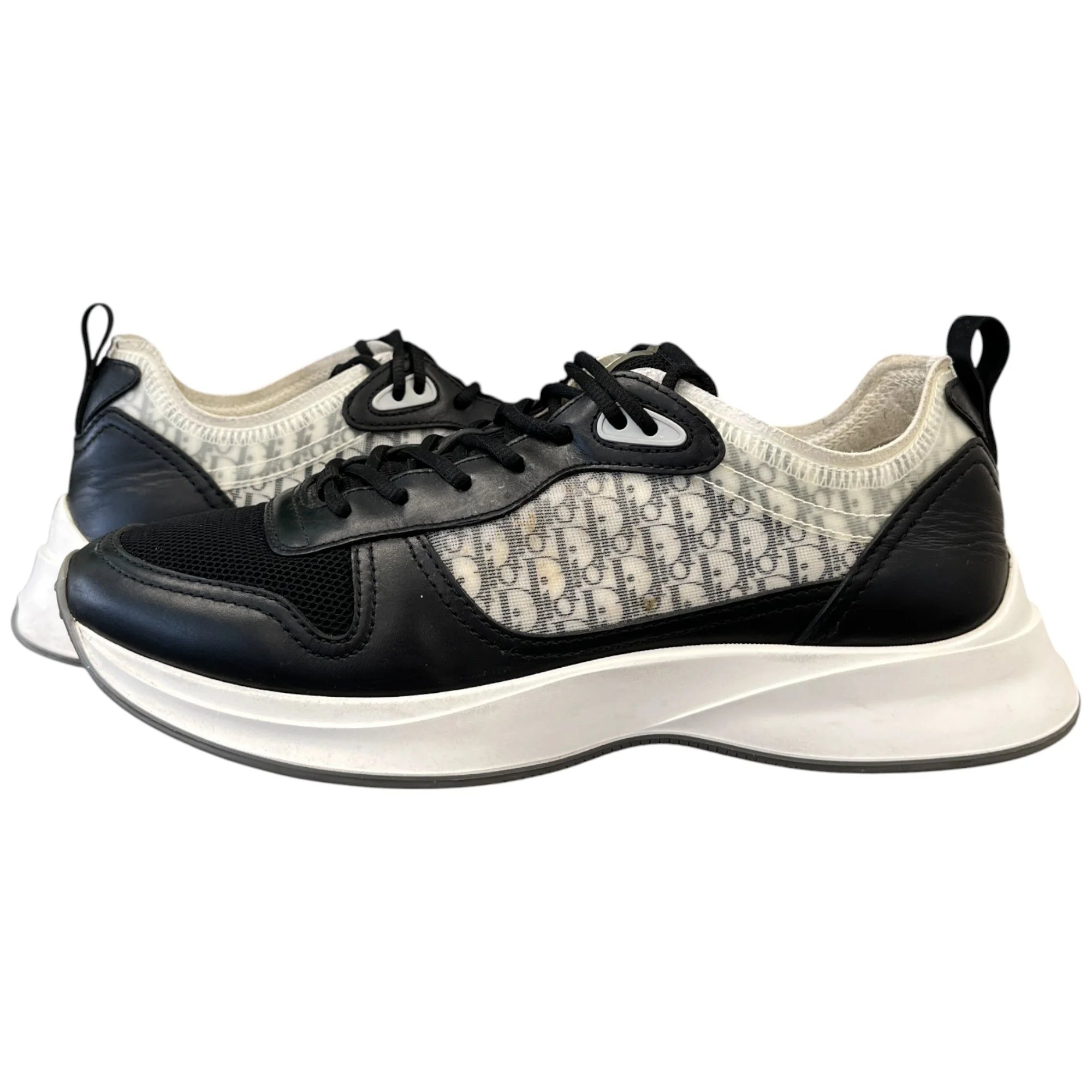 Men's B25 Runner Low Trainers Black Size EU 41.5 / UK 7.5 - Image 3