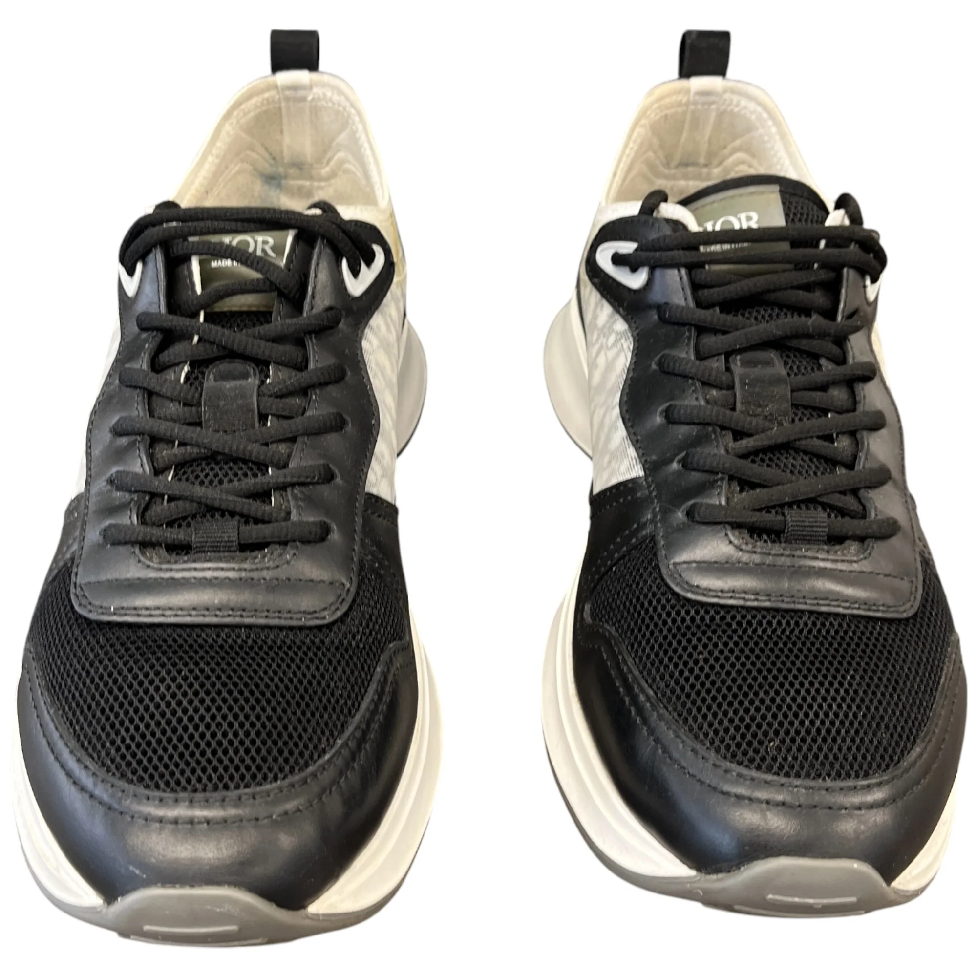 Men's B25 Runner Low Trainers Black Size EU 41.5 / UK 7.5 - Image 6