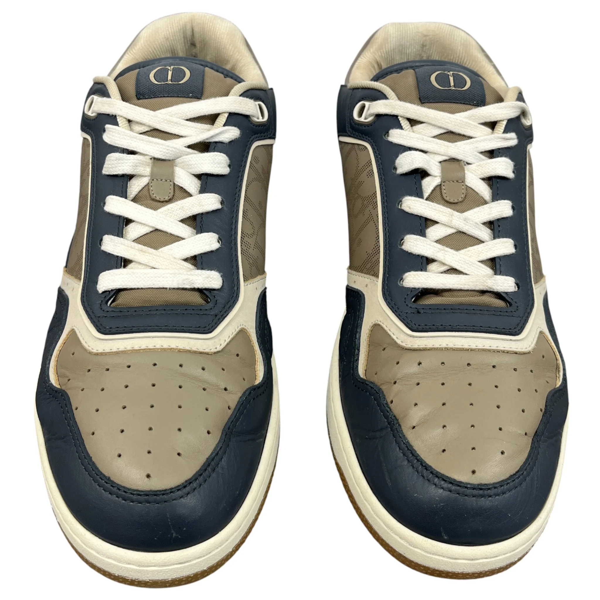 Men's B27 Oblique Low Trainers Navy Size EU 45 / UK 11 - Image 6