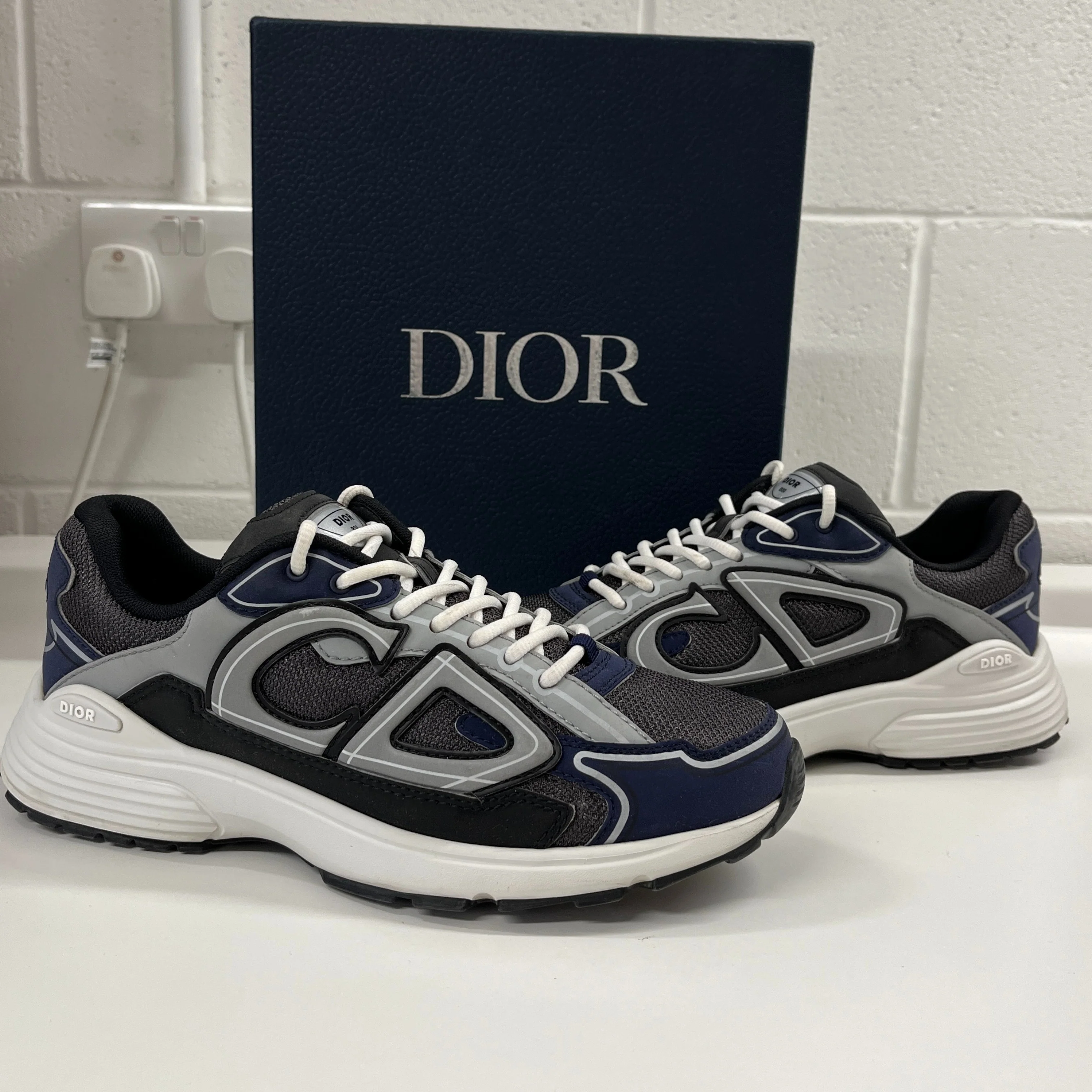 Men's B30 Low Trainers Blue Size EU 40 / UK 6 - Image 12