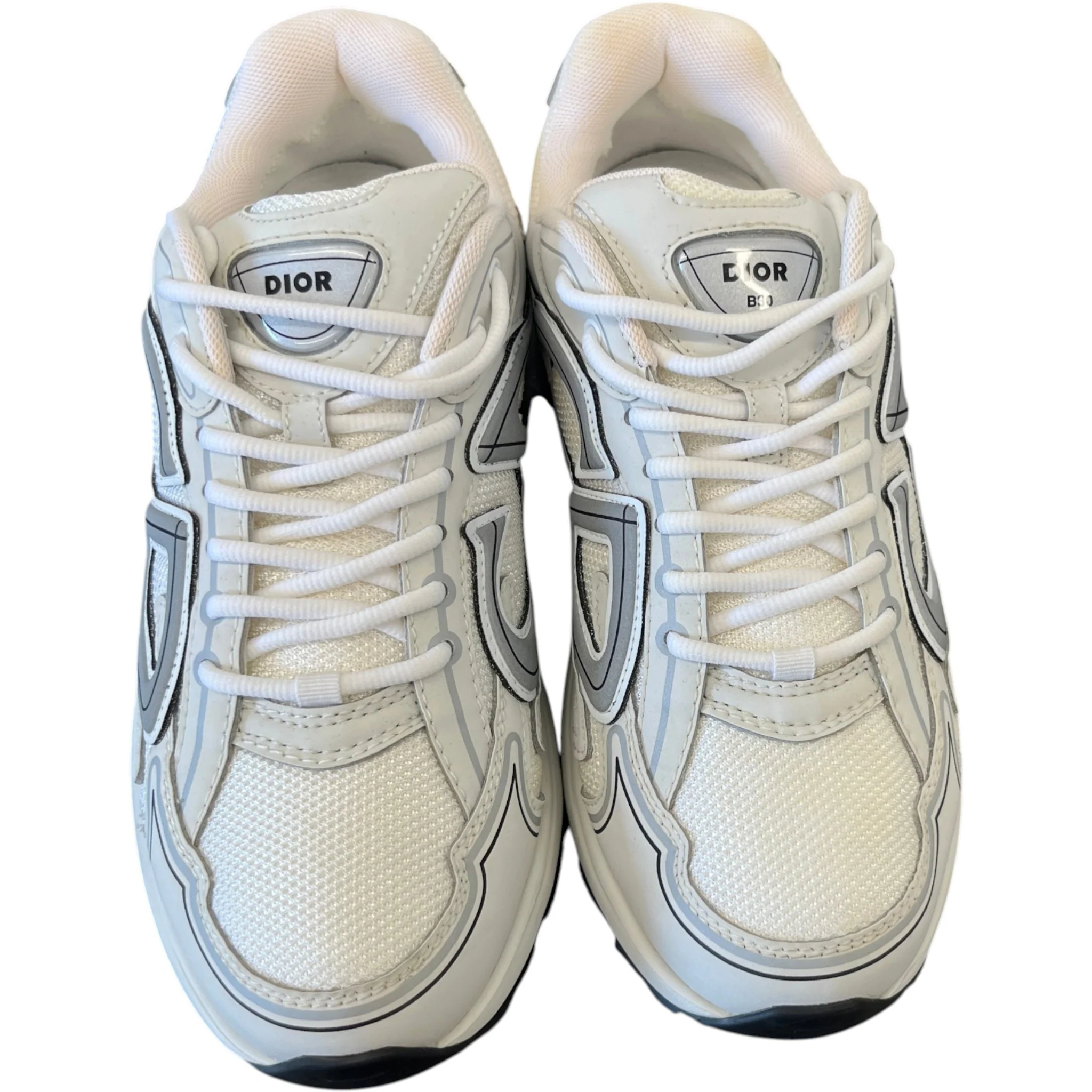 Men's B30 Low Trainers White Size EU 41.5 / UK 7.5 - Image 6