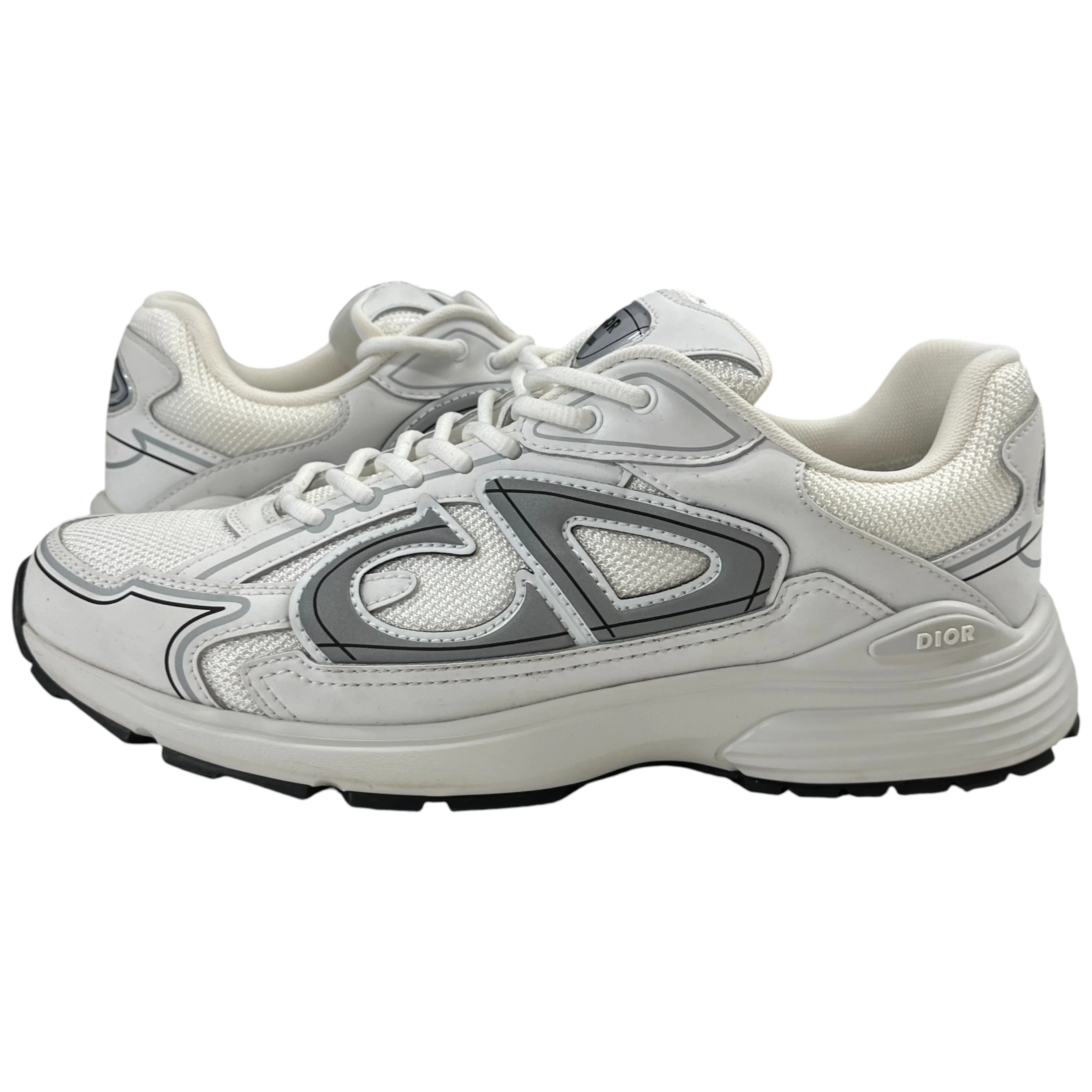Men's B30 Low Trainers White Size EU 42 / UK 8 - Image 3