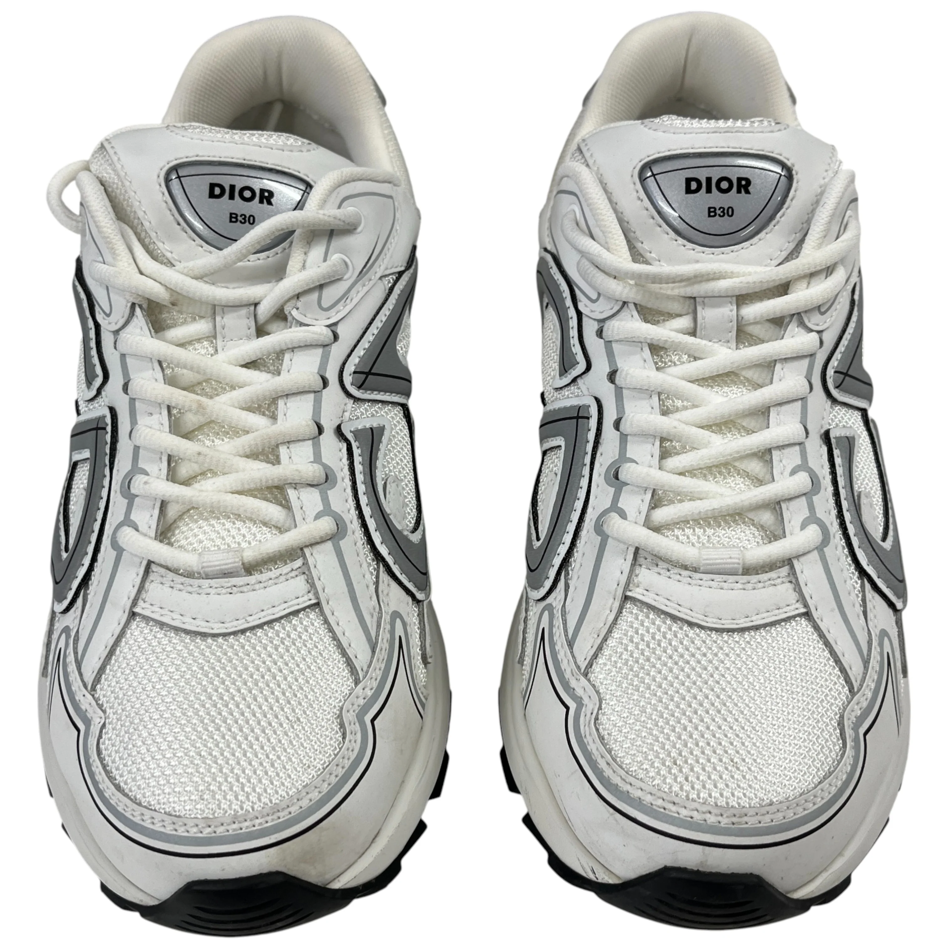 Men's B30 Low Trainers White Size EU 42 / UK 8 - Image 6