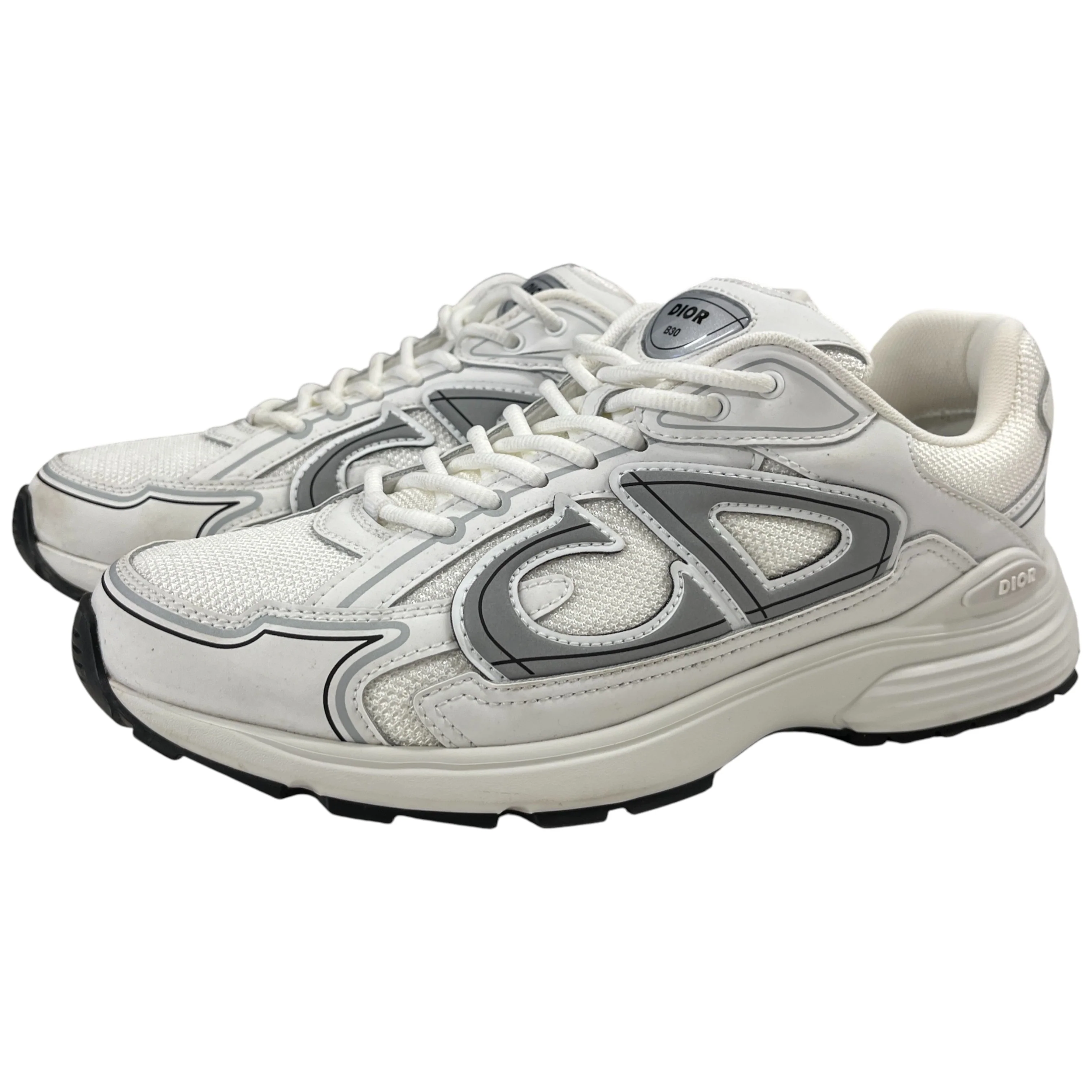 Men's B30 Low Trainers White Size EU 42 / UK 8 - Image 8