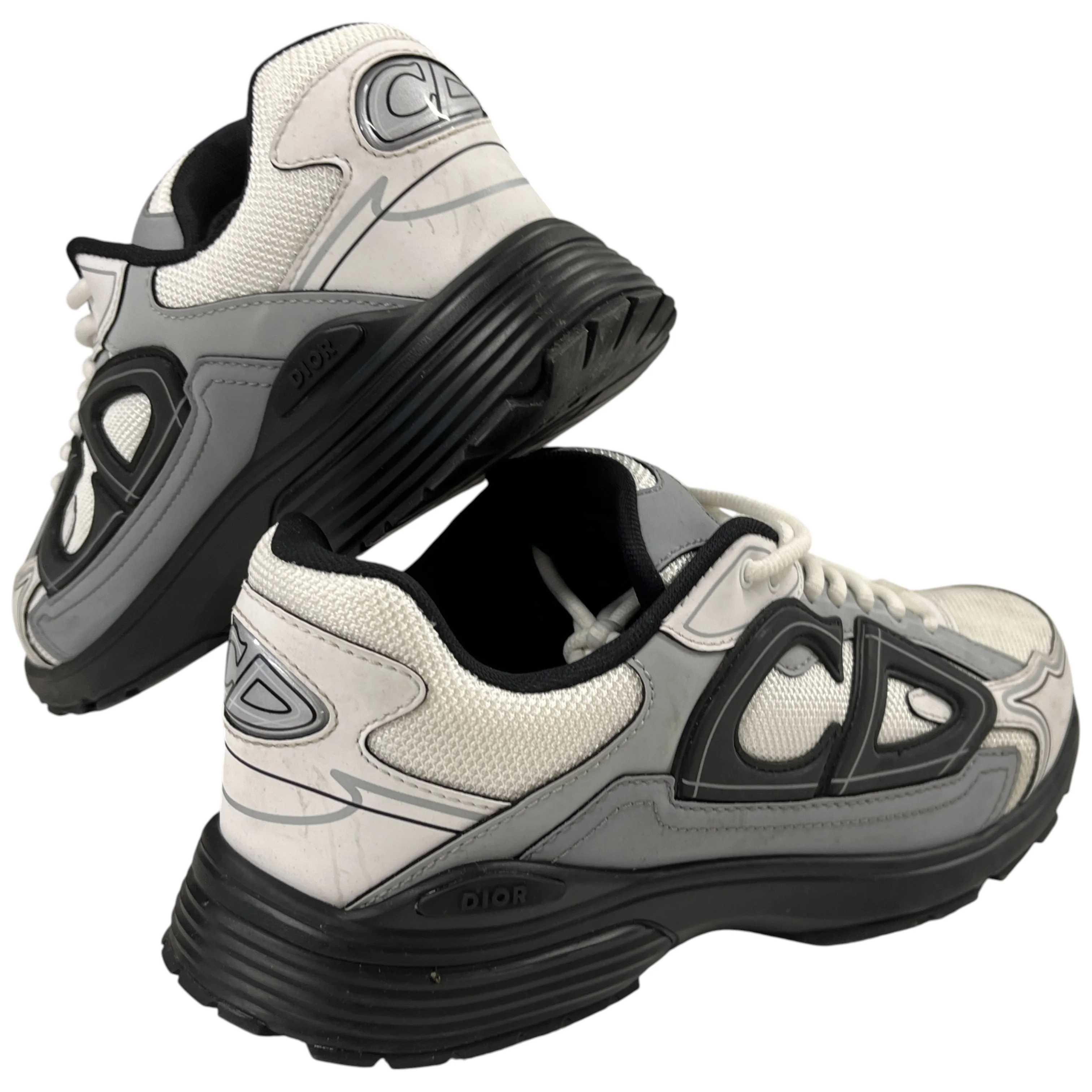 Men's B30 Low Trainers White Size EU 44 / UK 10 - Image 10