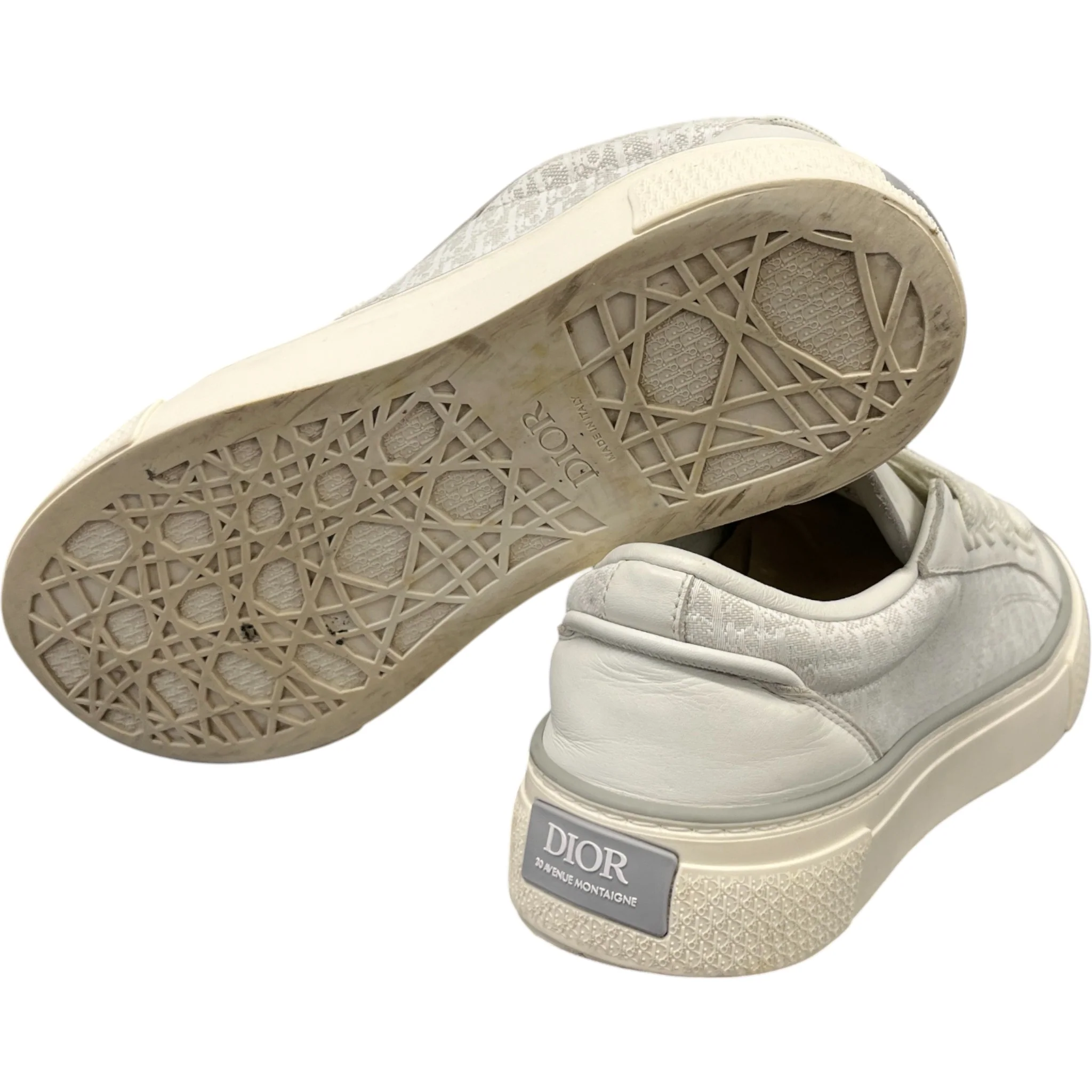 Men's B33 Low Trainers White Size EU 41 / UK 7 - Image 10