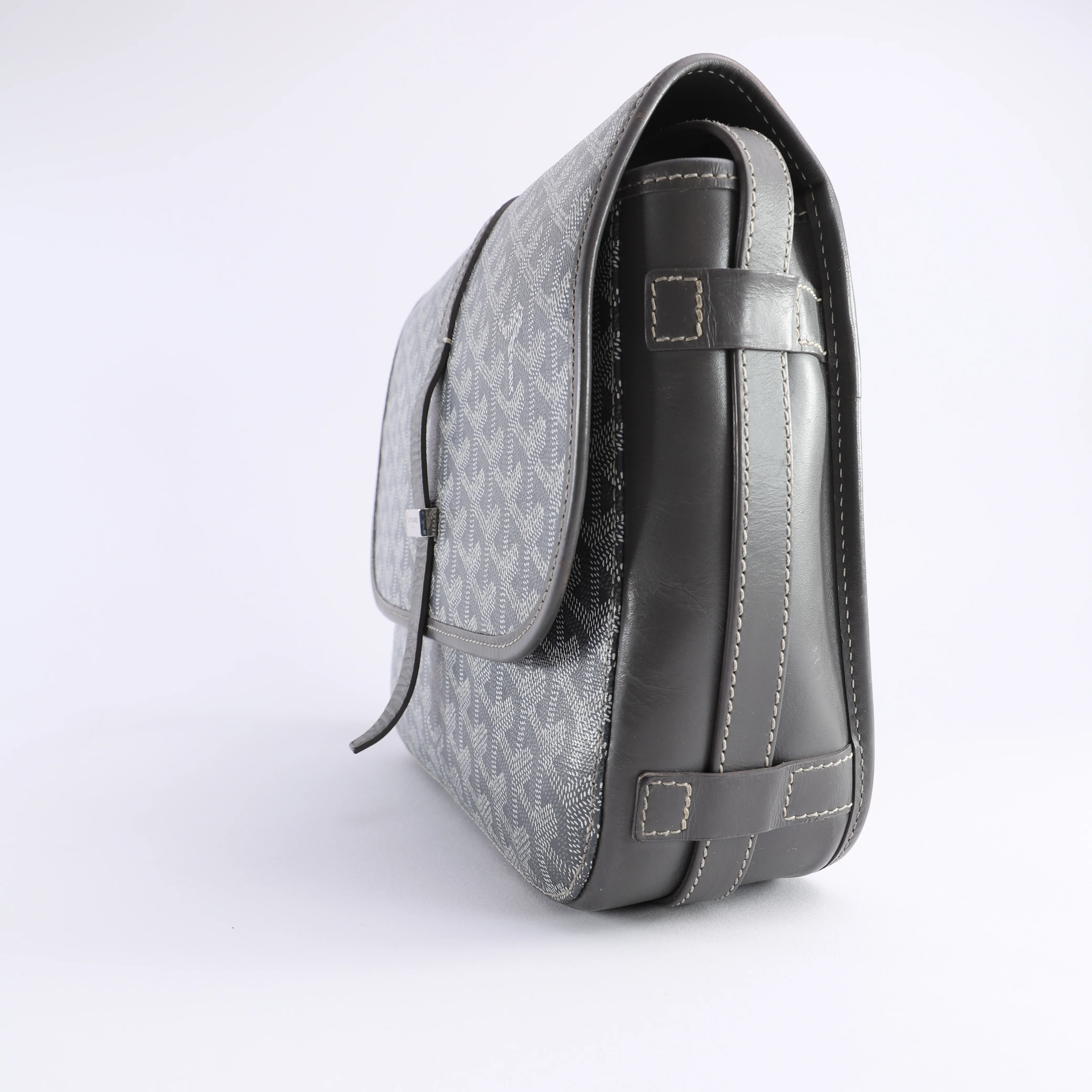 Men's Belvedere Messenger Mm Bag Grey - Image 3