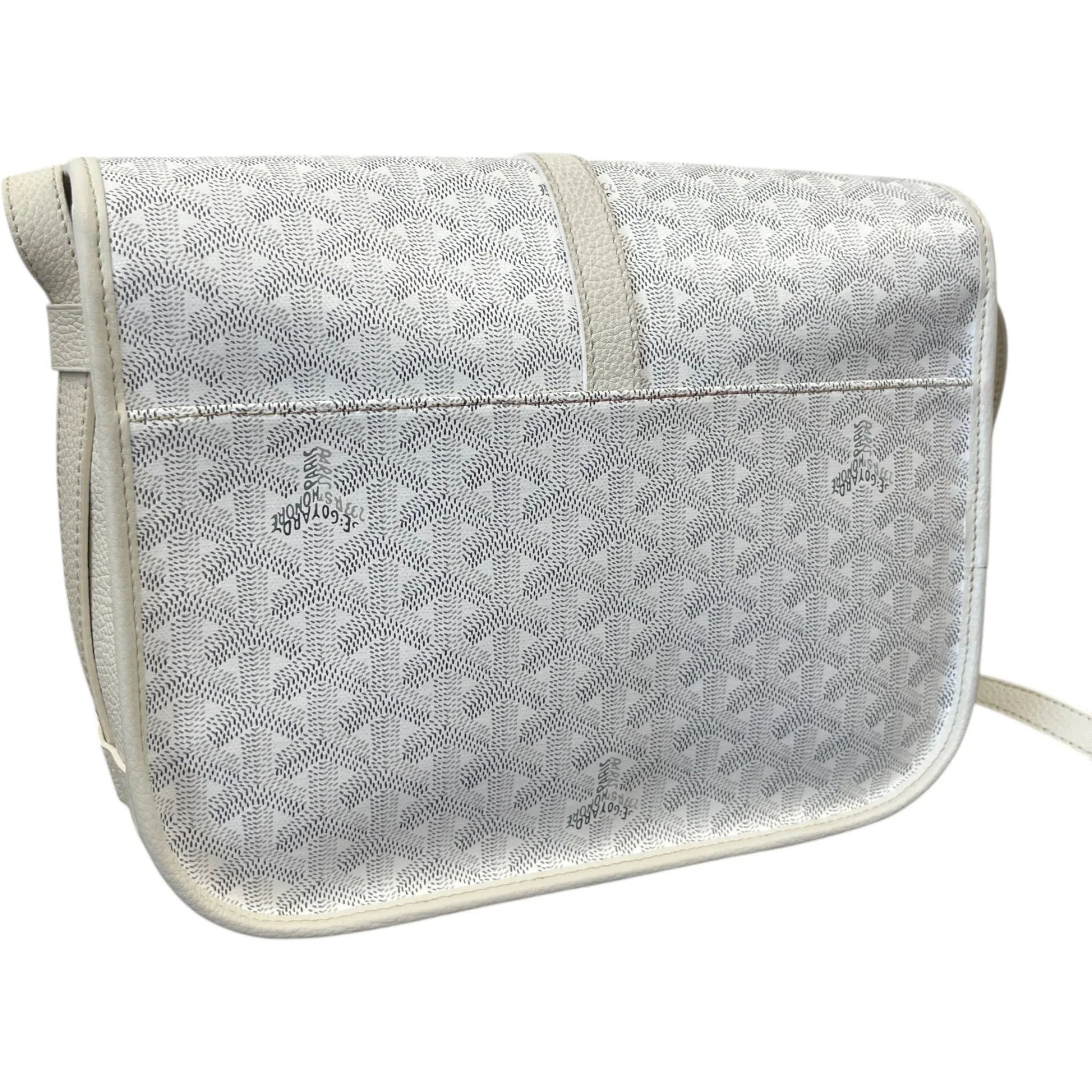 Men's Belvedere Mm Messenger Bag White - Image 8