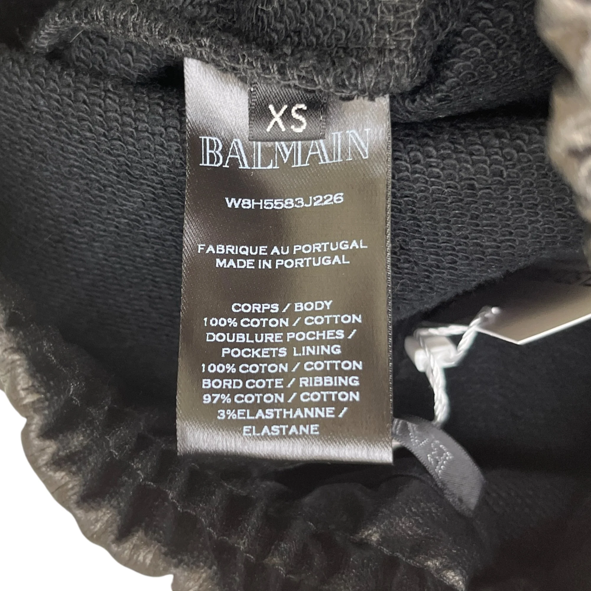 Men's Biker Leather Trousers Black Size XS - Image 7