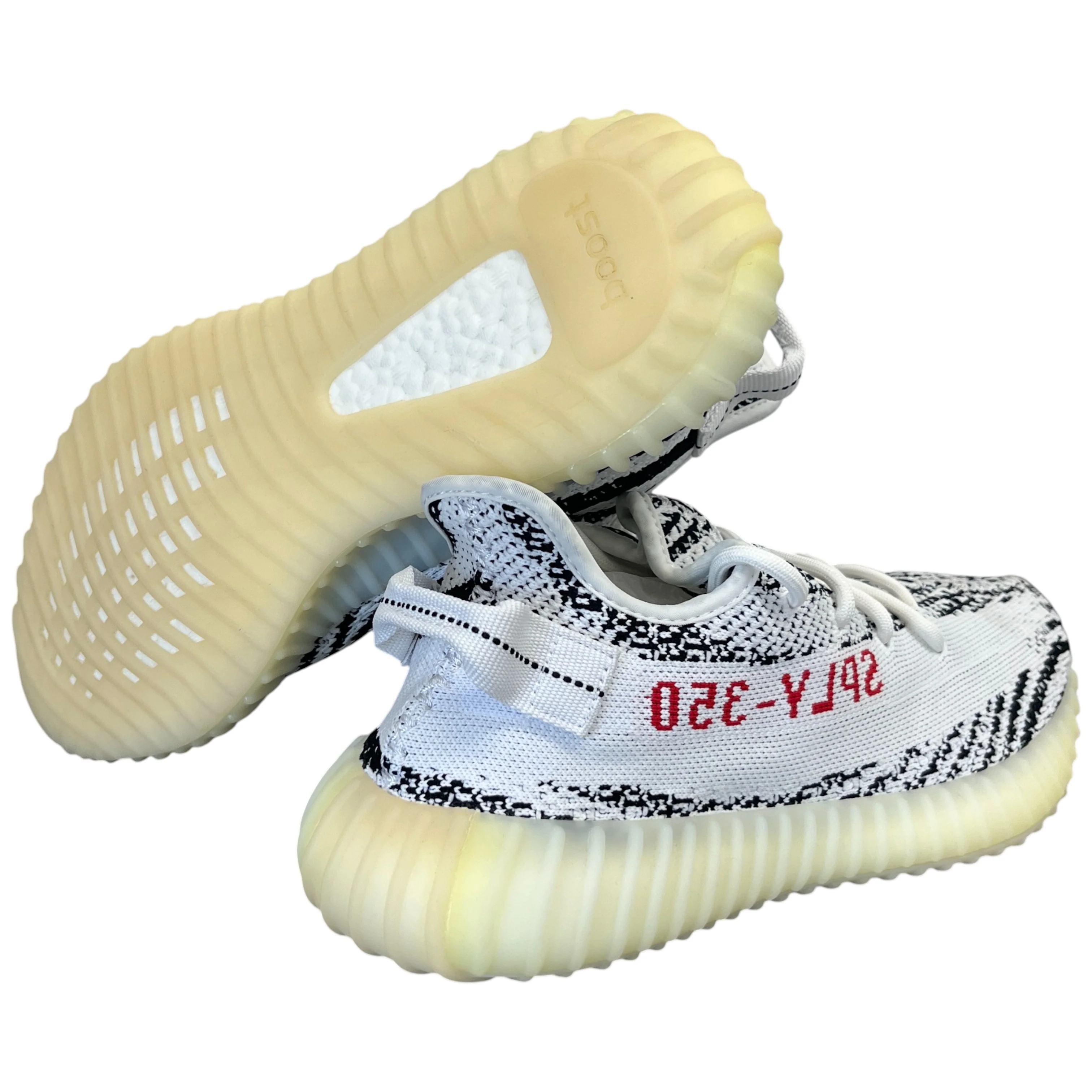 Men's Boost 350 Low Trainers White Size EU 42.5 / UK 8.5 - Image 10