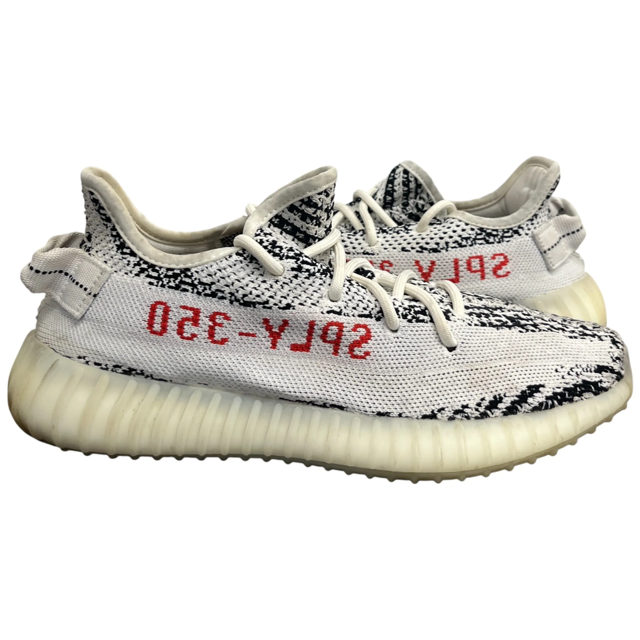Men's Boost 350 V2 Low Trainers White Size EU 40.5 / UK 6.5 - Image 3