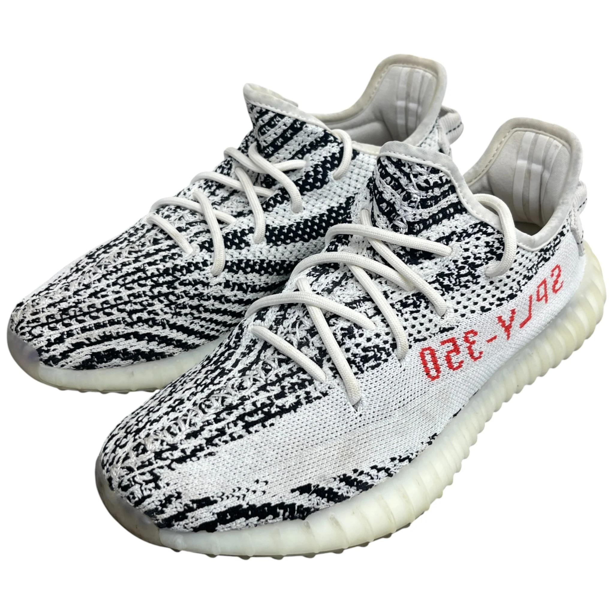 Men's Boost 350 V2 Low Trainers White Size EU 40.5 / UK 6.5 - Image 9