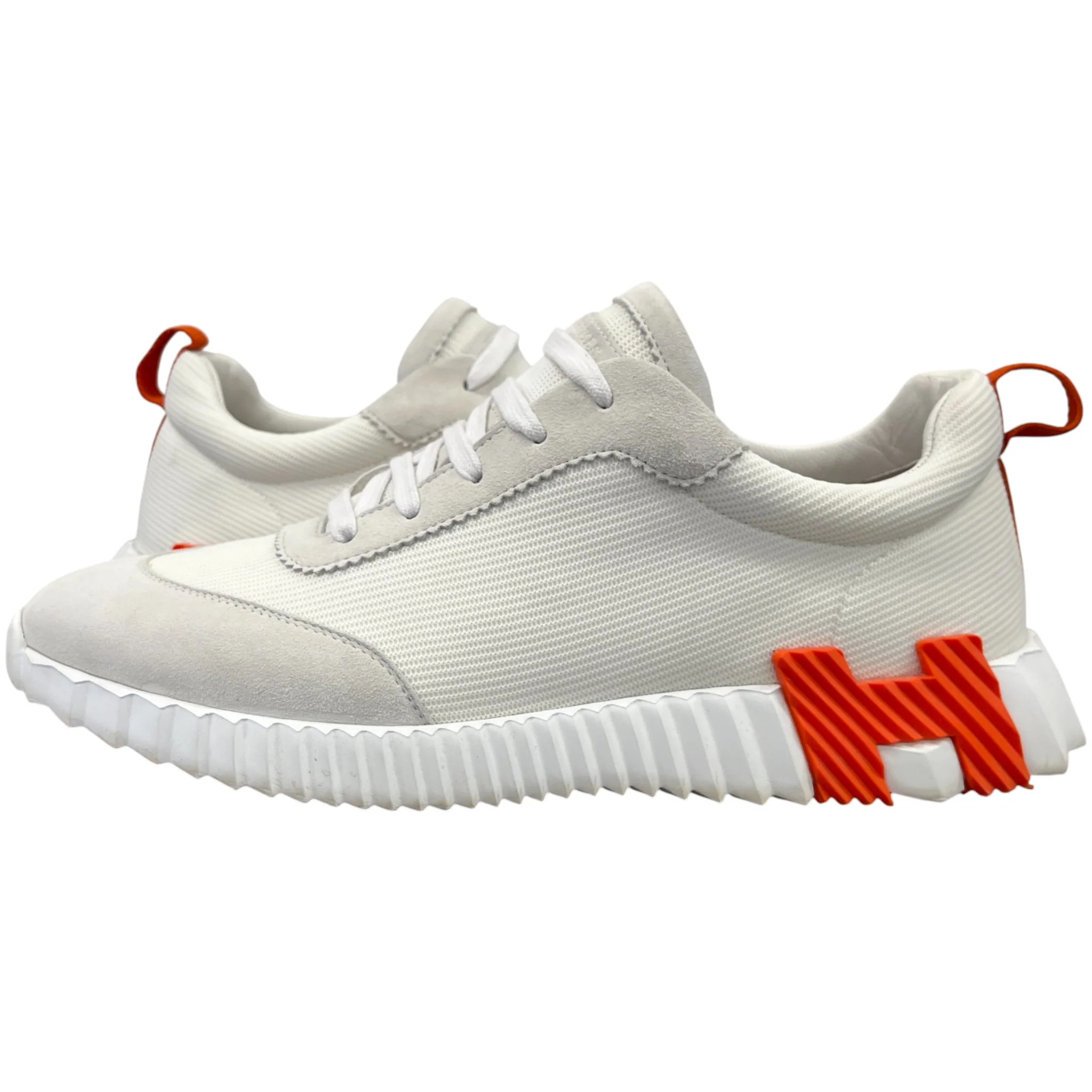 Men's Bouncing Low Trainers White Size EU 44.5 / UK 10.5 - Image 3