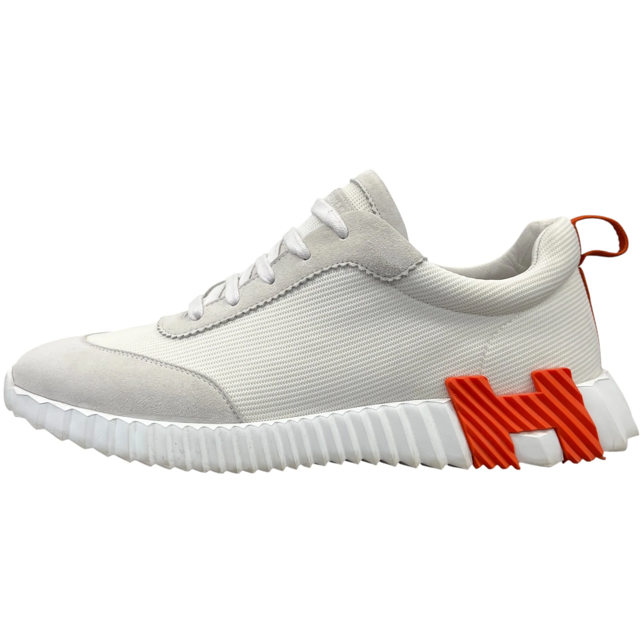 Men's Bouncing Low Trainers White Size EU 44.5 / UK 10.5 - Image 5