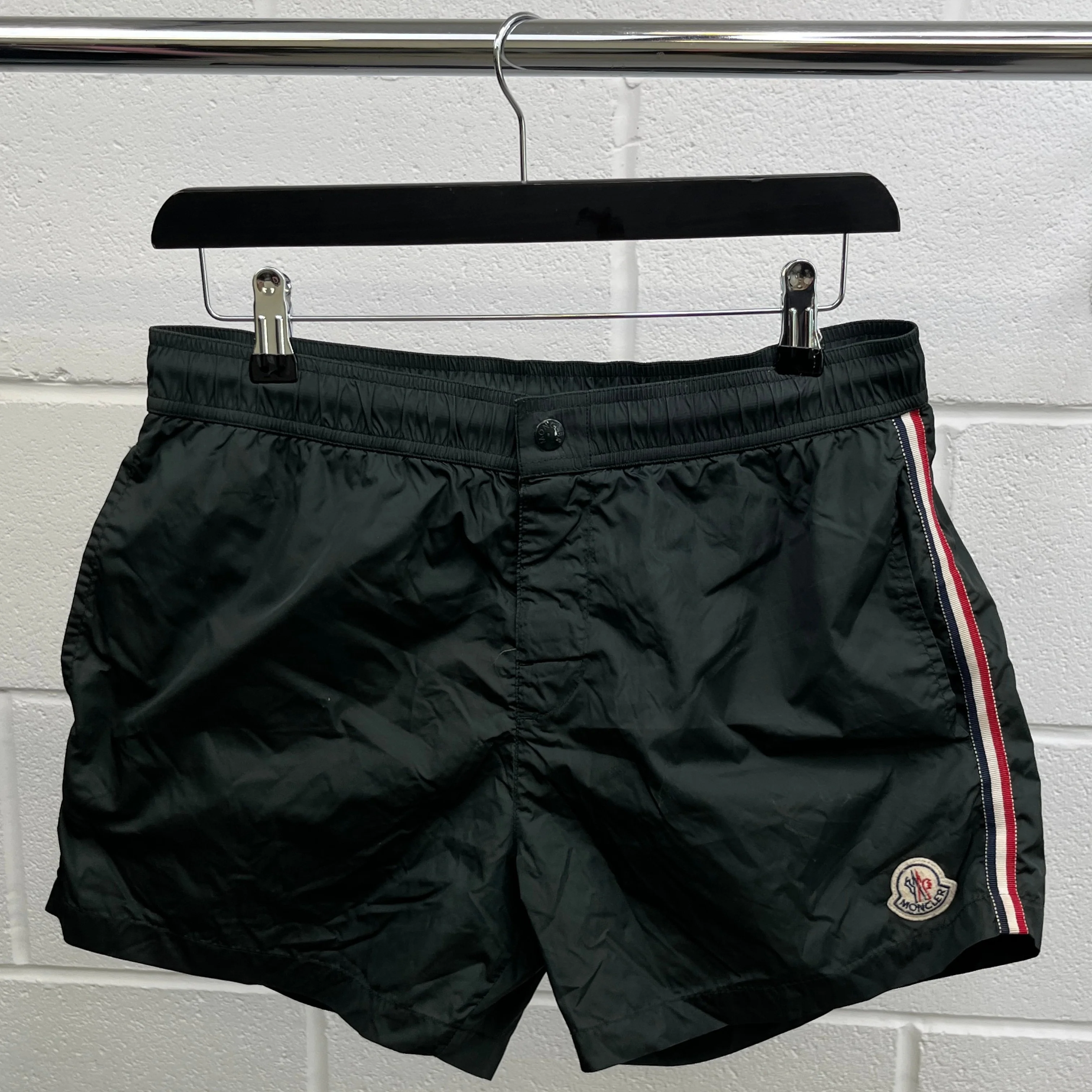 Men's Boxer Mare Swim Shorts Khaki Size S - Image 7