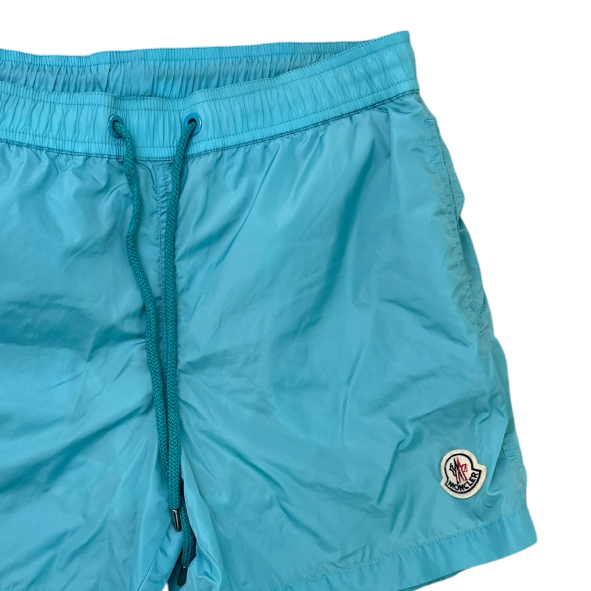 Men's Boxer Swim Shorts Blue Size S - Image 3