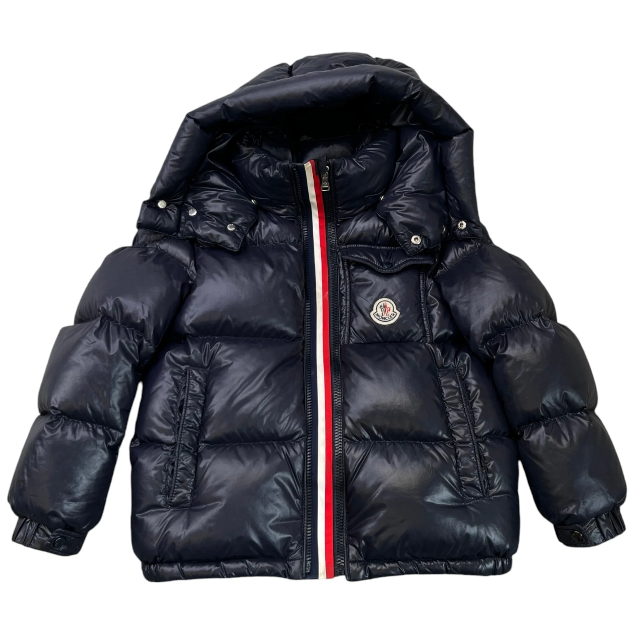 Men's Boys Age 8 Montbeliard Down Jacket Navy Size XXS